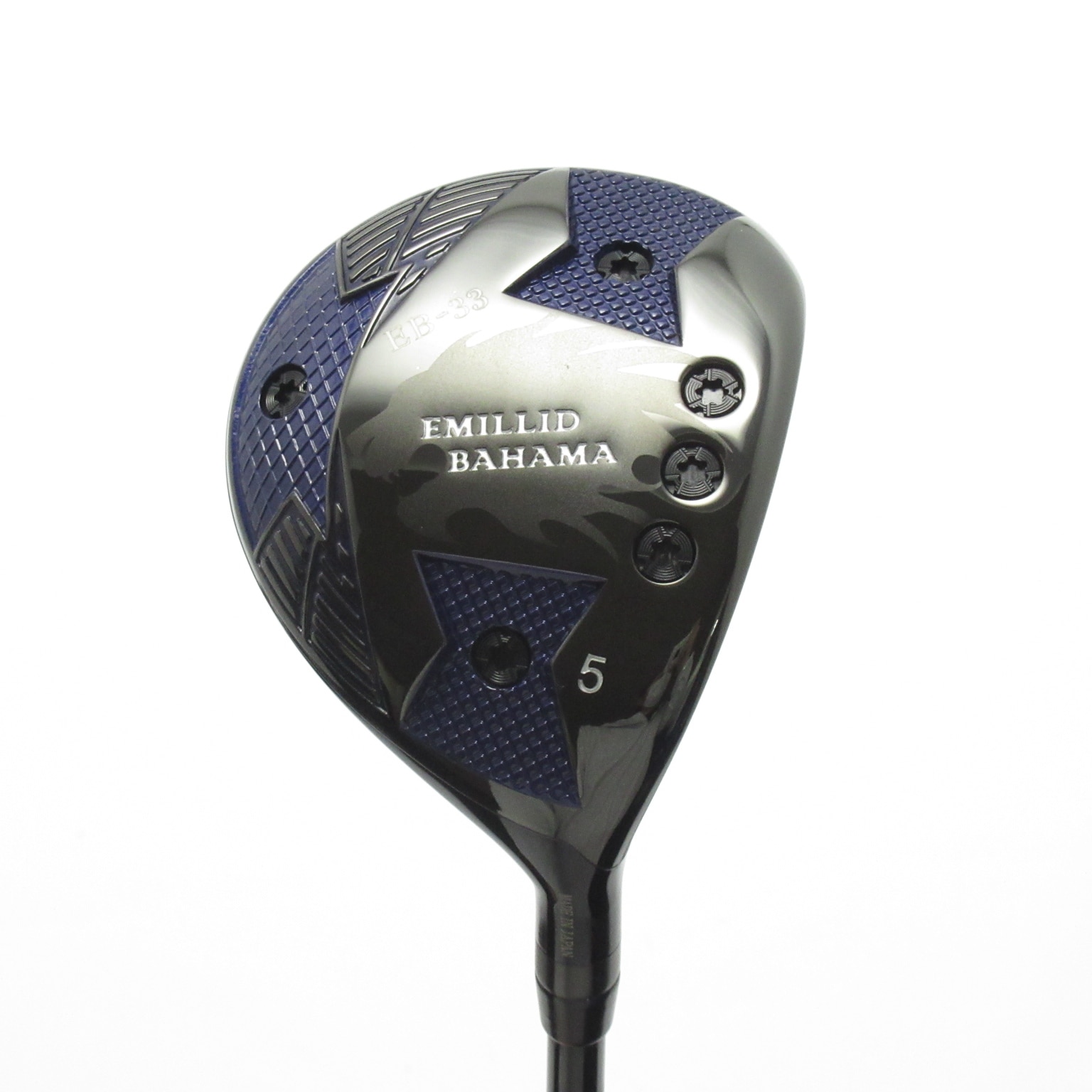 中古】EMILLID BAHAMA EB 33 フェアウェイウッド CRAZY BLACK FW-80 18