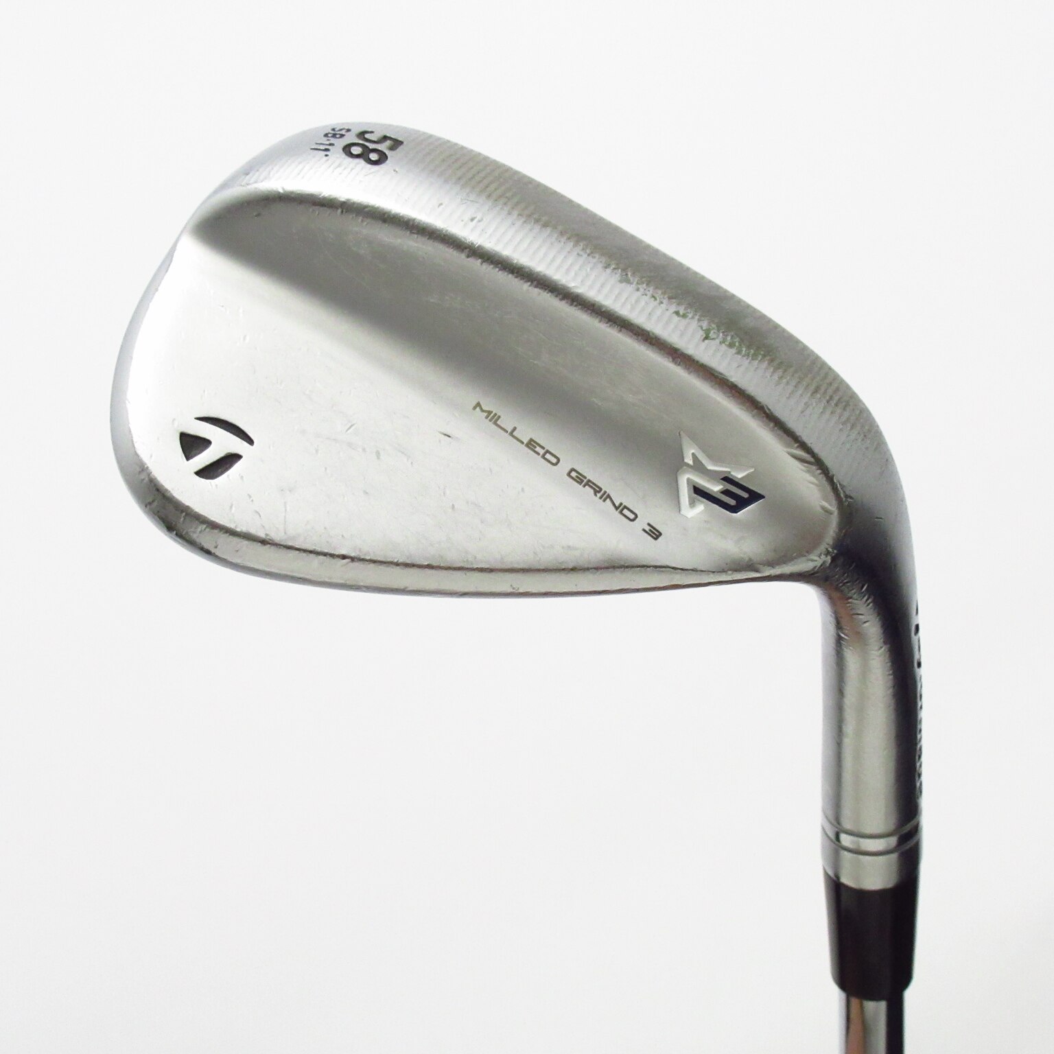 中古】ミルドグラインド3 クローム ウェッジ スチールシャフト 58-11