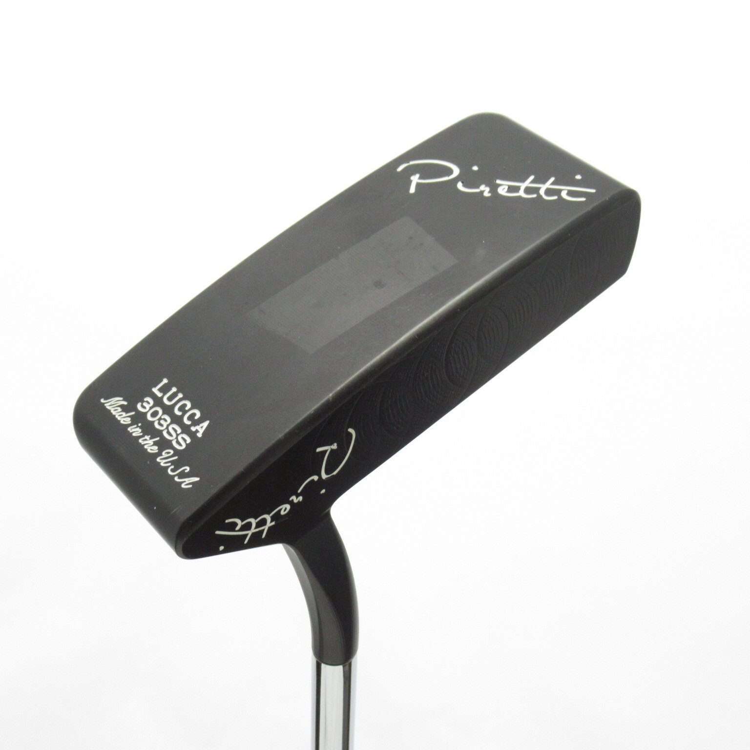 中古】Lucca TF MIDNIGHT BLACK パター スチールシャフト 計測項目外