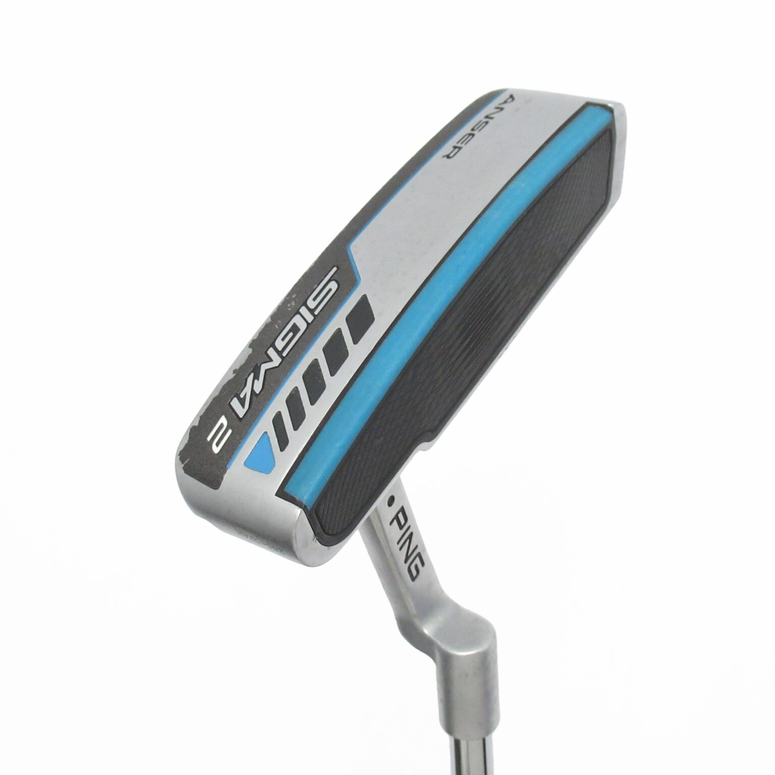 中古】SIGMA2 ANSER プラチナム仕上げ パター スチールシャフト 計測