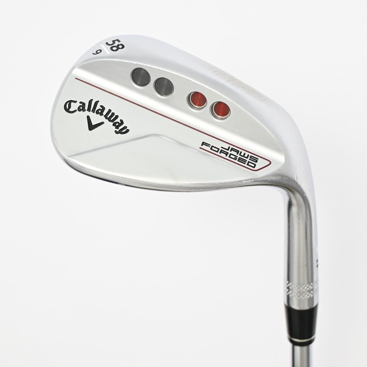 中古】JAWS FORGED クロムメッキ仕上げ ウェッジ N.S.PRO MODUS3 TOUR