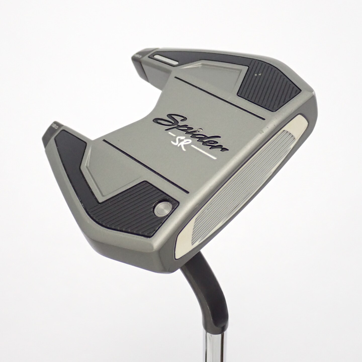 中古】SPIDER SR PL/WH ﾌﾛｰﾈｯｸ パター (テーラーメイド) スパイダー
