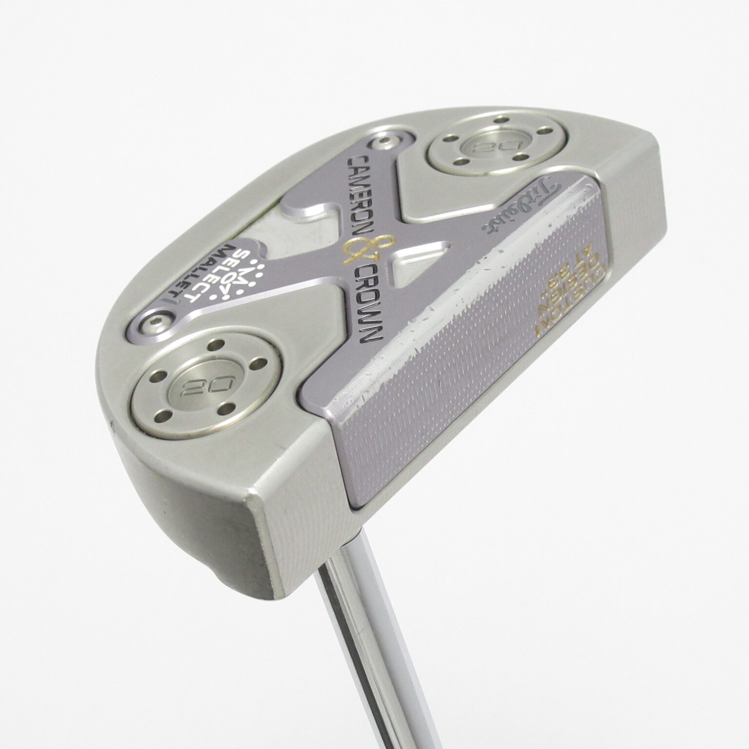 Cameron & Co. ステンレス パター 中古】CAMERON & CROWN セレクト MALLET1 パター スチールシャフト