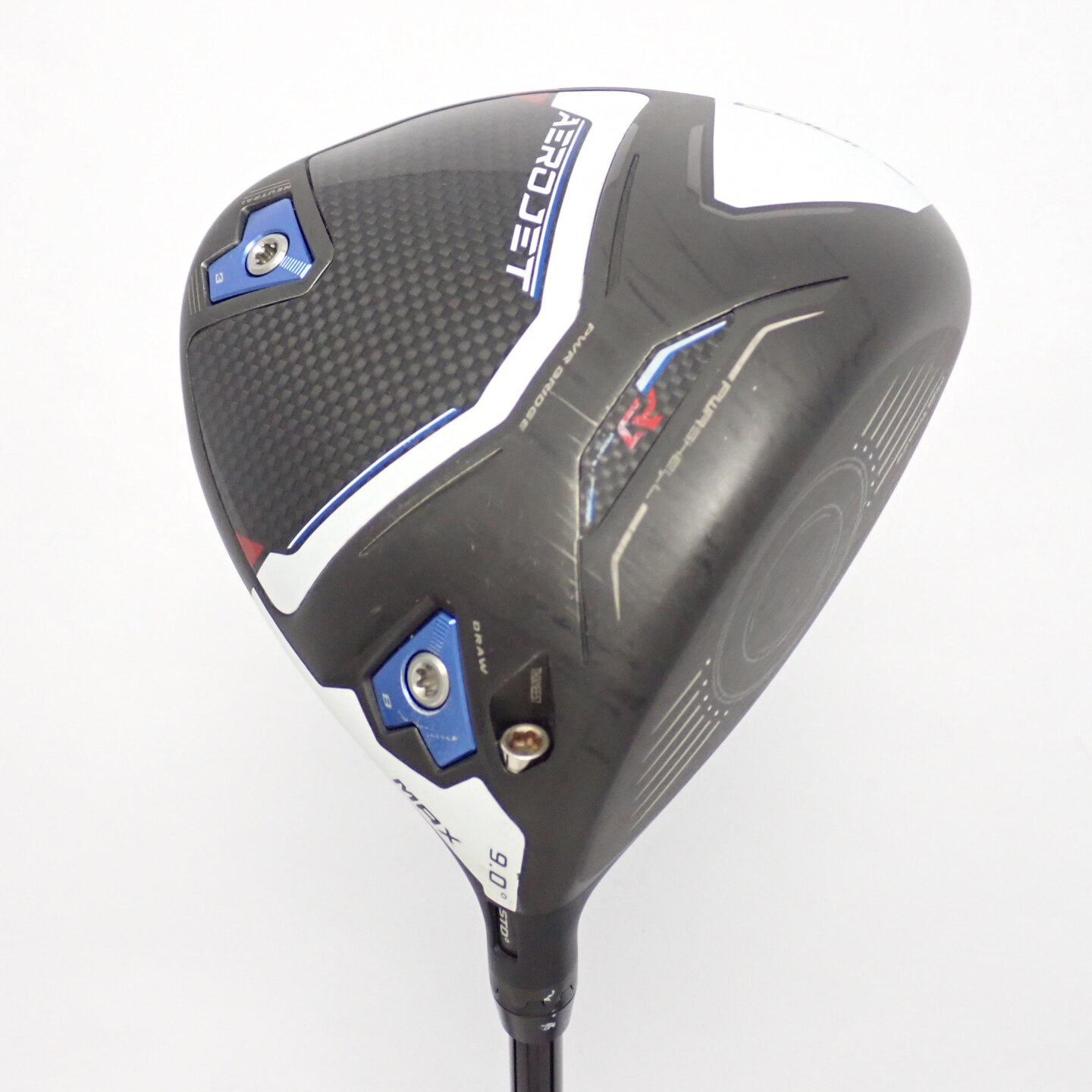 中古】エアロジェット MAX ドライバー Speeder NX for cobra WHITE 9