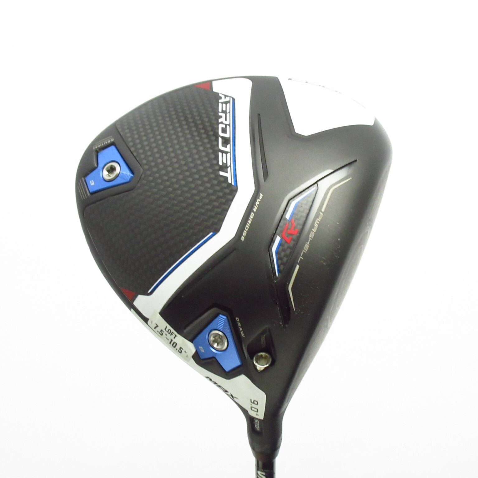 中古】エアロジェット MAX ドライバー Speeder NX for cobra WHITE 9