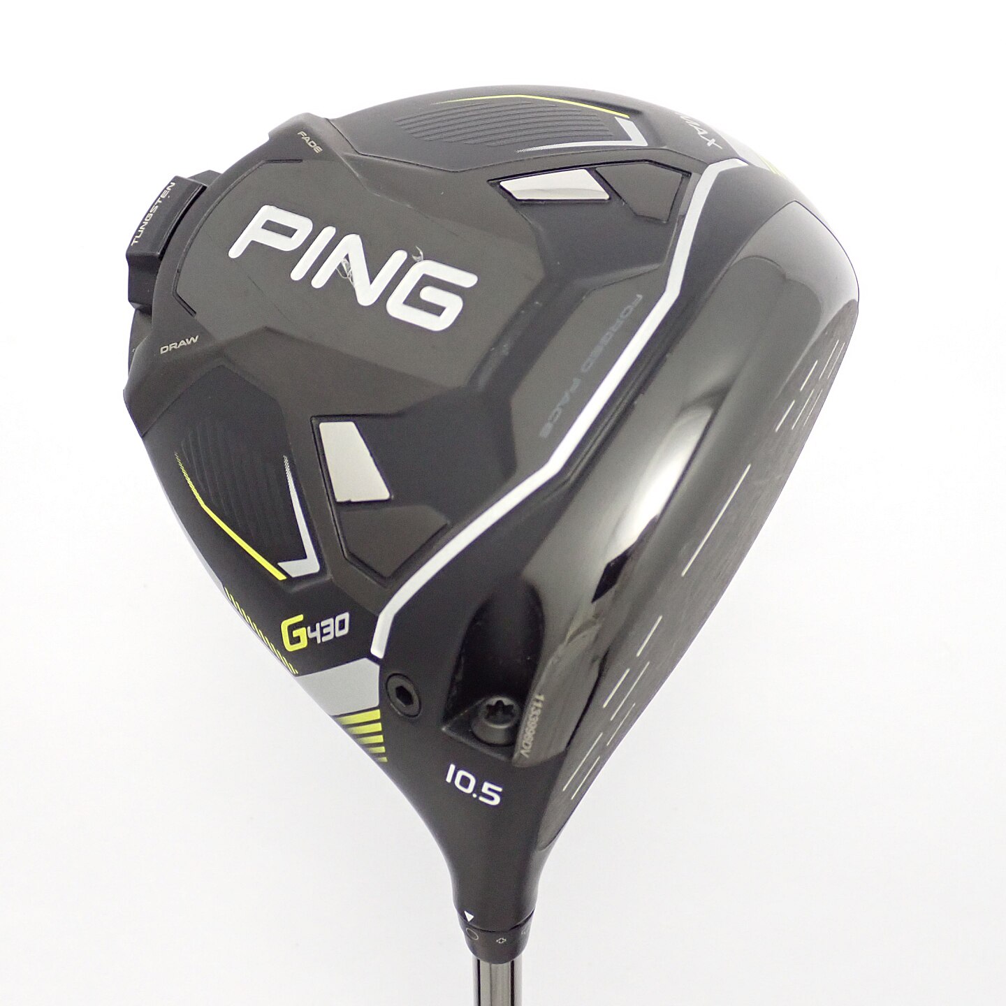【最終価格】PING G430 MAX 5W TOUR 2.0 クロム 65 S 中古】G430 MAX ドライバー PING TOUR 2.0 CHROME 65 10.5 S C