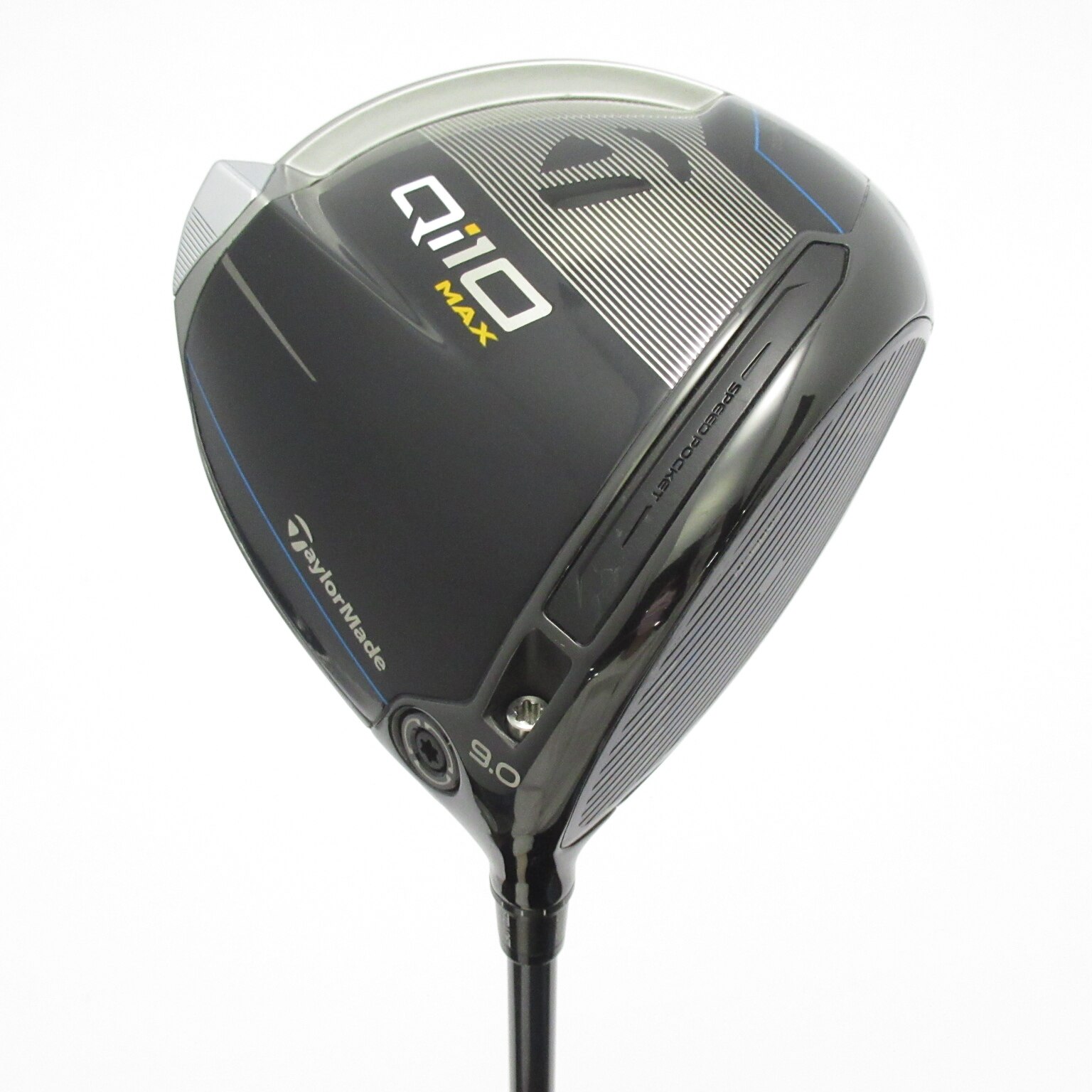 【中古ゴルフクラブ】テーラーメイド　Qi10　Qi10 MAX ドライバー Diamana Blue TM50(2025)　シャフト：Diamana Blue TM50(2025) 中古】Qi10 MAX ドライバー Diamana Blue TM50(2025) 9 S C(ドライバー