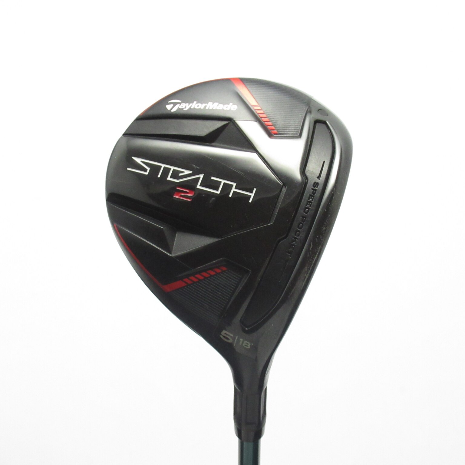 【中古ゴルフクラブ】テーラーメイド　STEALTH　ステルス2 フェアウェイウッド Speeder NX GREEN 50　シャフト：Speeder NX GREEN 50　… 中古】ステルス2 フェアウェイウッド Speeder NX GREEN 50 18 S CD