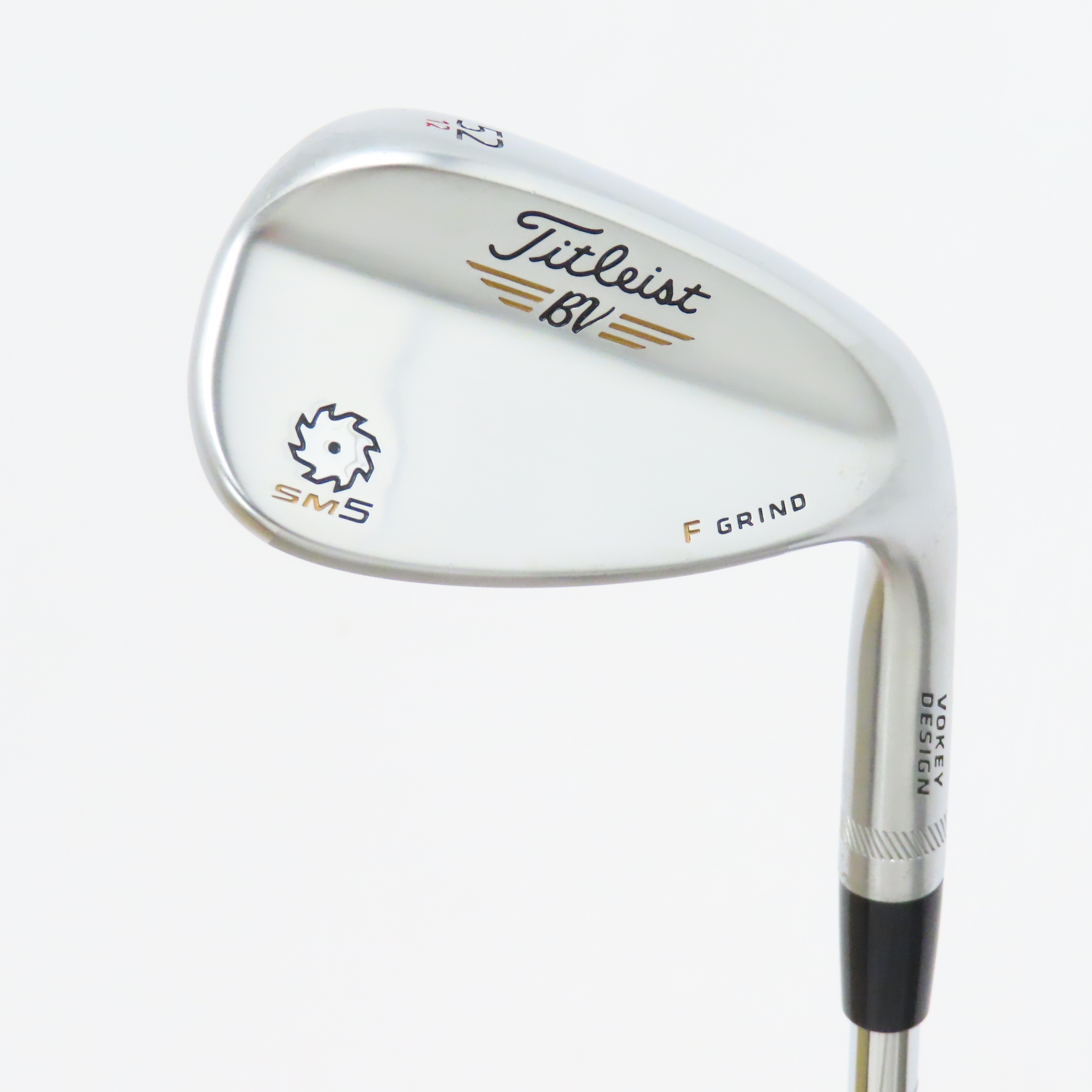 ボーケイＳＭ5 52° ダイナミックゴールド　ゴルフプライドプラス4グリップ 中古】ボーケイ SM5 ツアークローム F GRIND US ウェッジ Dynamic Gold