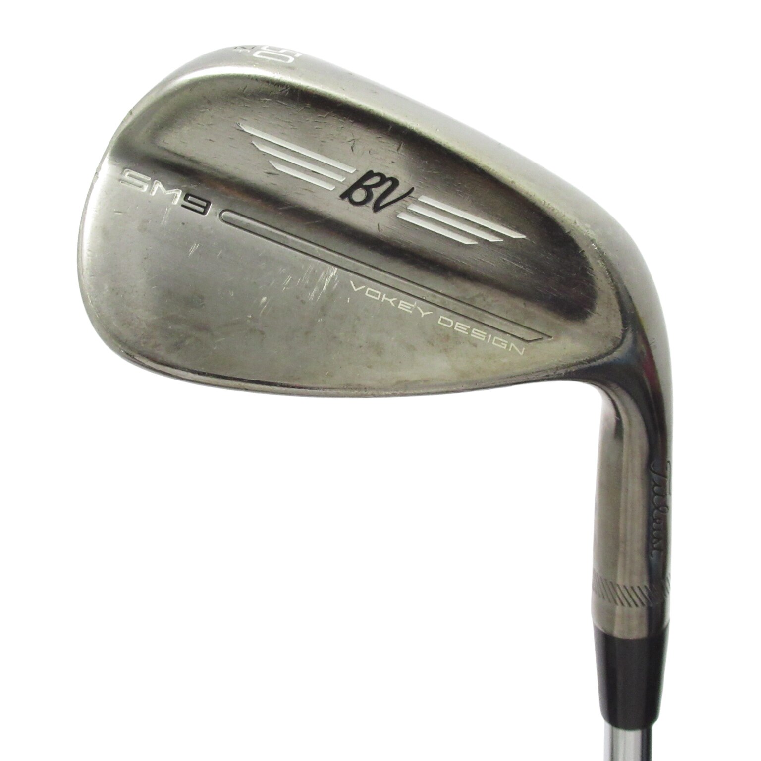中古】ボーケイ SM9 BRASHED STEEL ウェッジ Dynamic Gold 50-12 WEDGE