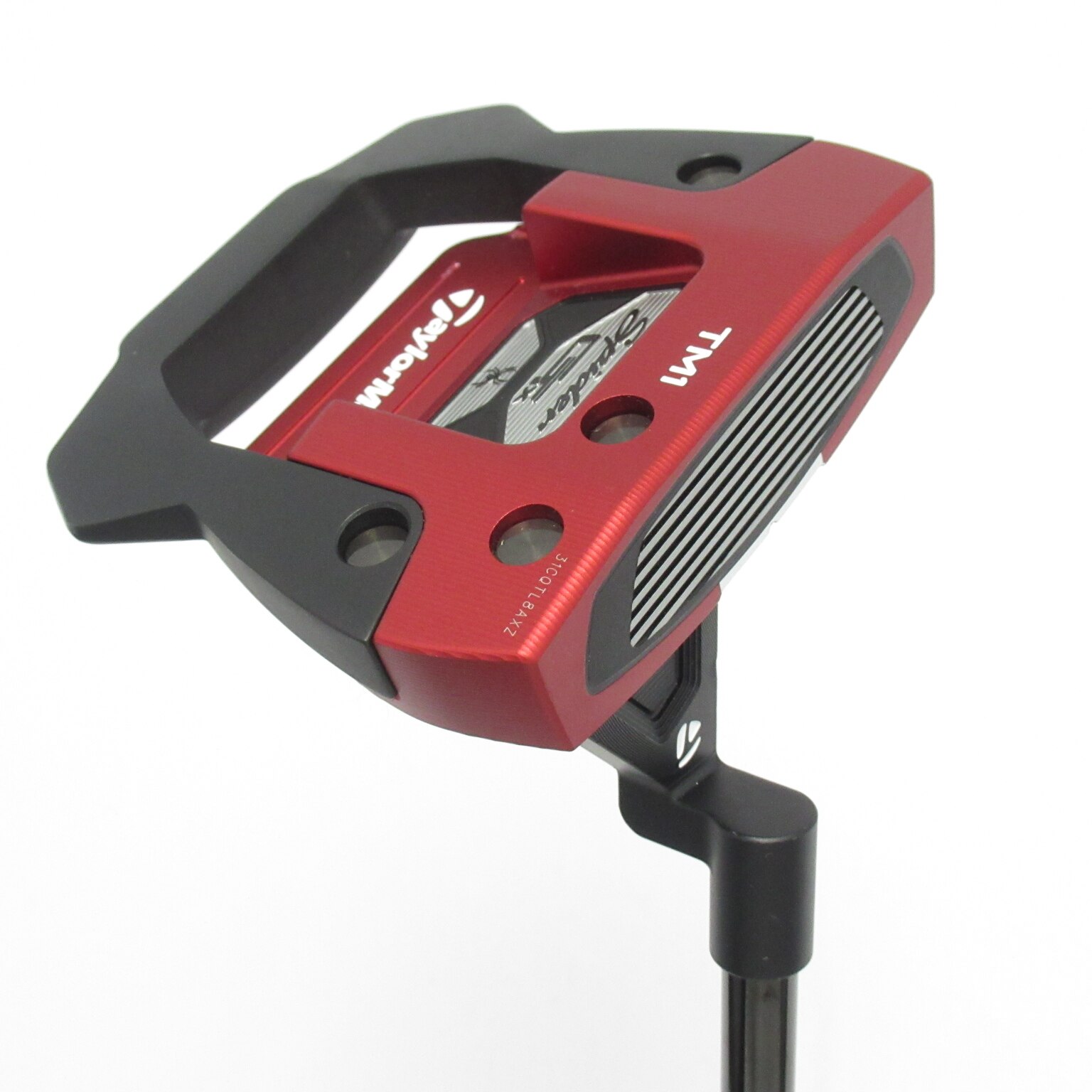 値下げ！TaylorMade スパイダーGTX TM1 RED トラス　パター 中古】スパイダー GTX トラスヒール RED TM1 パター スチールシャフト