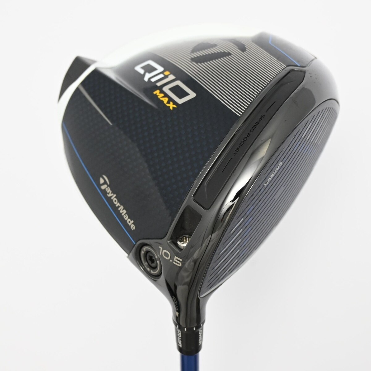 中古】Qi10 MAX LITE ドライバー SPEEDER NX BLUE for TM 10.5 S C