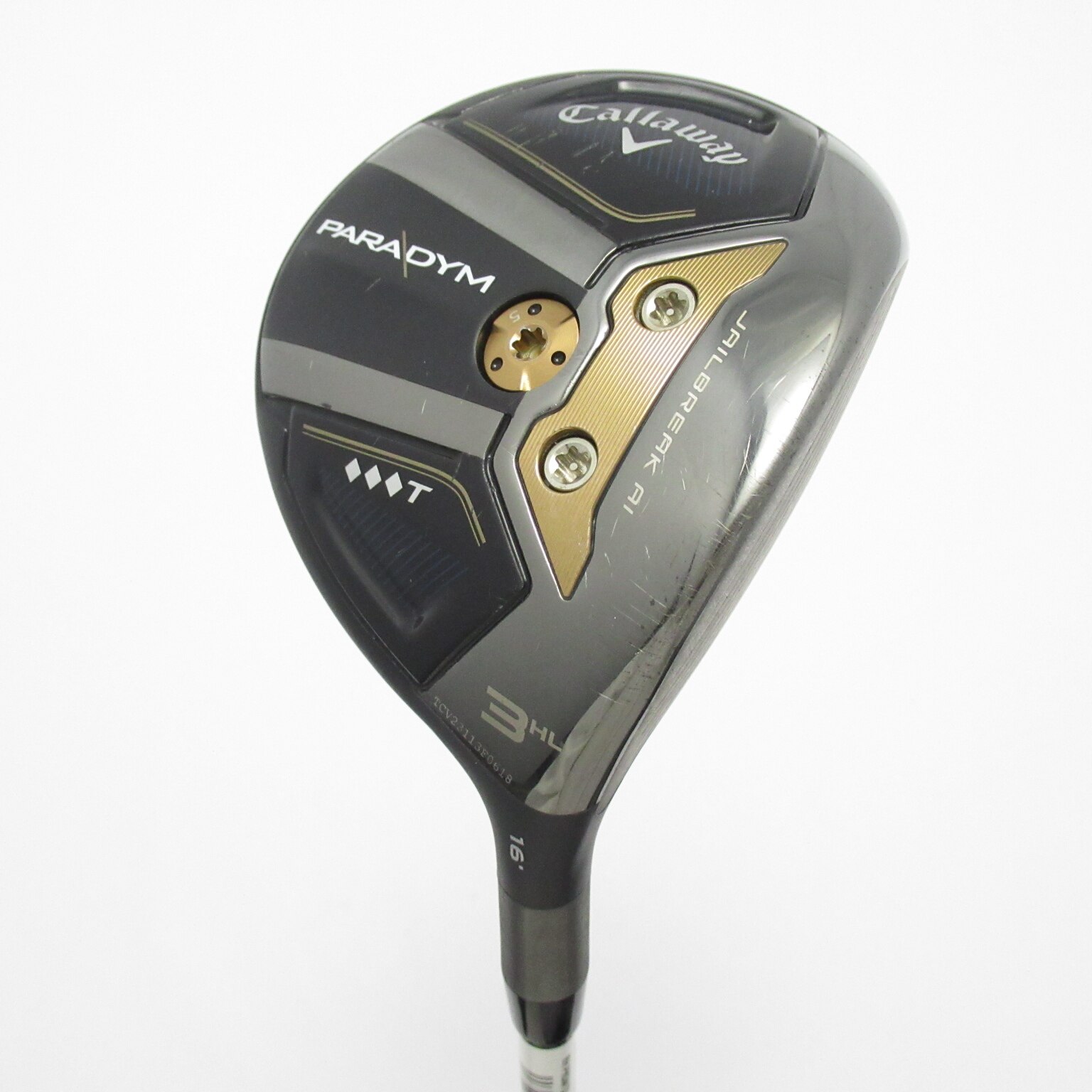 【中古ゴルフクラブ】キャロウェイゴルフ　PARADYM　パラダイム トリプルダイヤモンド T フェアウェイウッド THE ATTAS V2 6　シャフト… 中古】パラダイム トリプルダイヤモンド T フェアウェイウッド THE