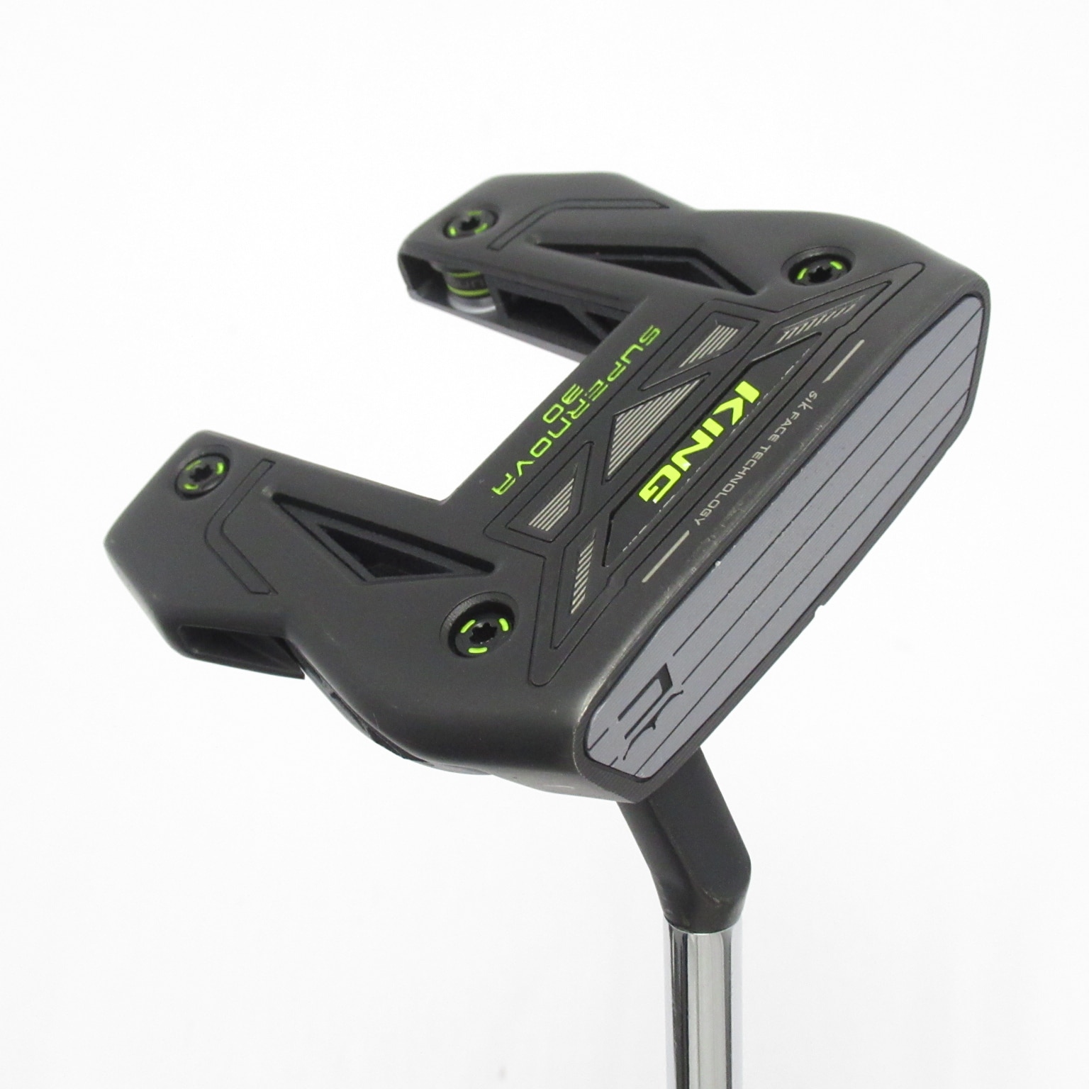 中古】キング 3Dスーパーノヴァ30 BLACK パター スチールシャフト 計測