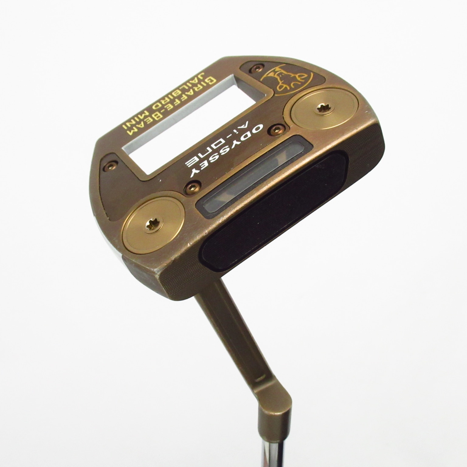 中古】Ai-ONE GIRAFFE-BEAM JAILBIRD MINI パター スチールシャフト