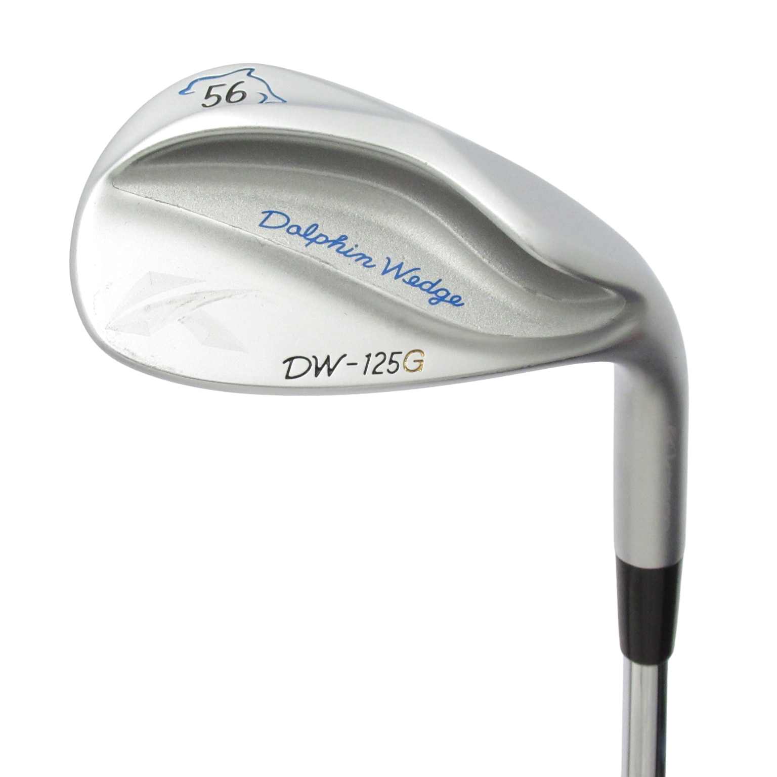 【中古ゴルフクラブ】キャスコ　DOLPHIN　ドルフィン DW-125G セミグースネック ウェッジ Dynamic Gold　シャフト：Dynamic Gold 中古】ドルフィン DW-125G セミグースネック ウェッジ Dynamic Gold 56