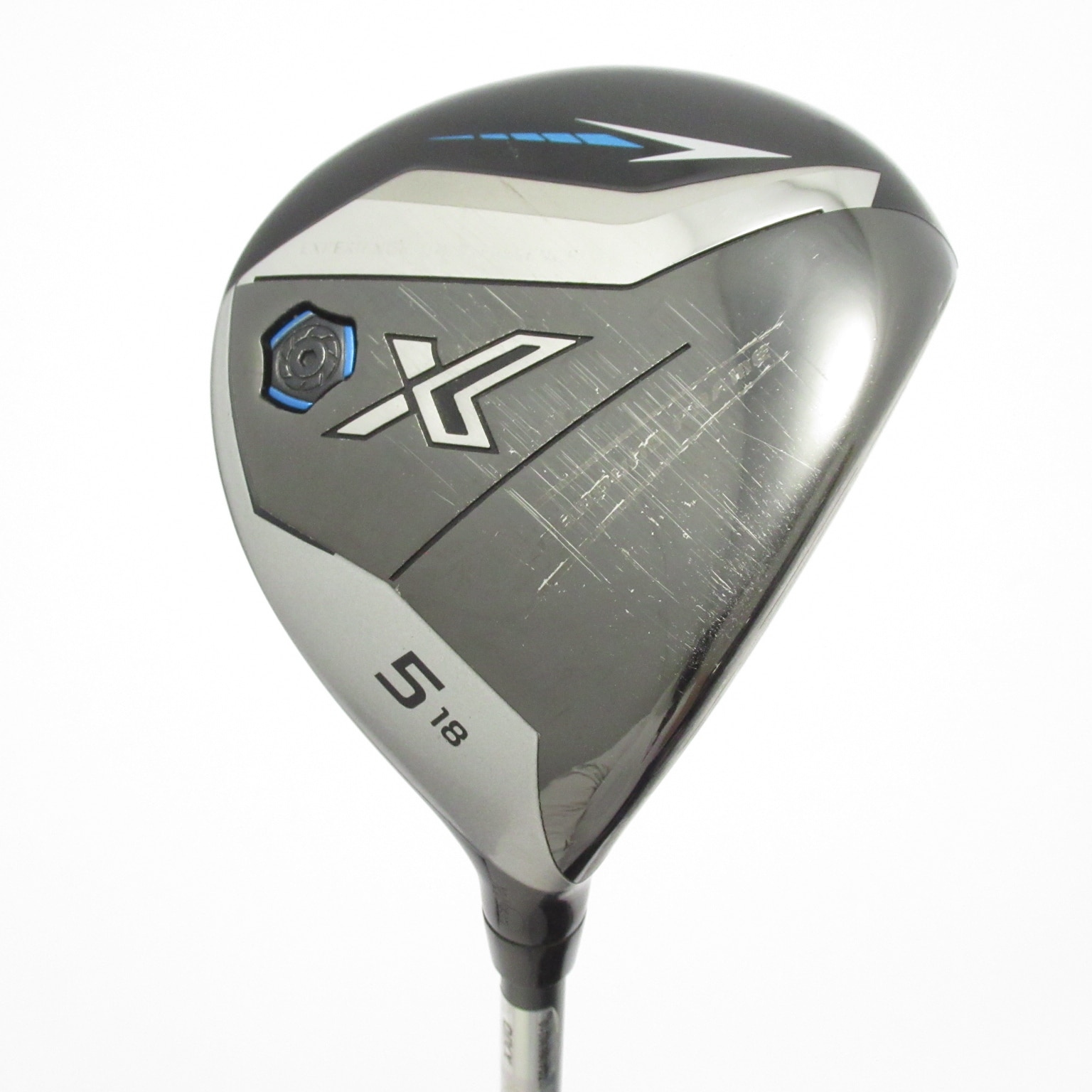 【良品】ゼクシオX eks 2024 5W フェアウェイウッド 18° S 中古】ゼクシオ X(2024) フェアウェイウッド Miyazaki AX-3 18 SR CD