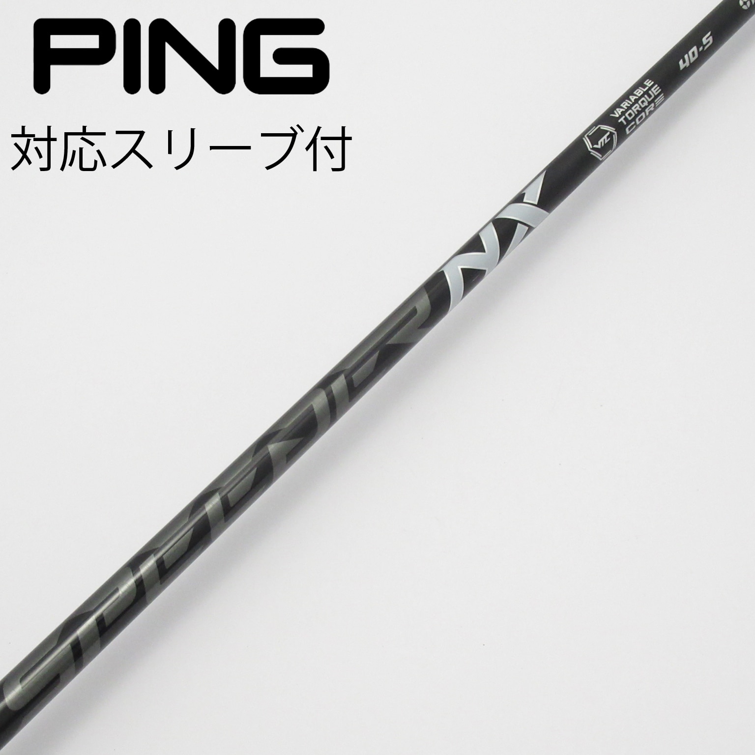 中古】Speeder NX BLACK ドライバー用_スリーブ付 Speeder NX BLACK 40