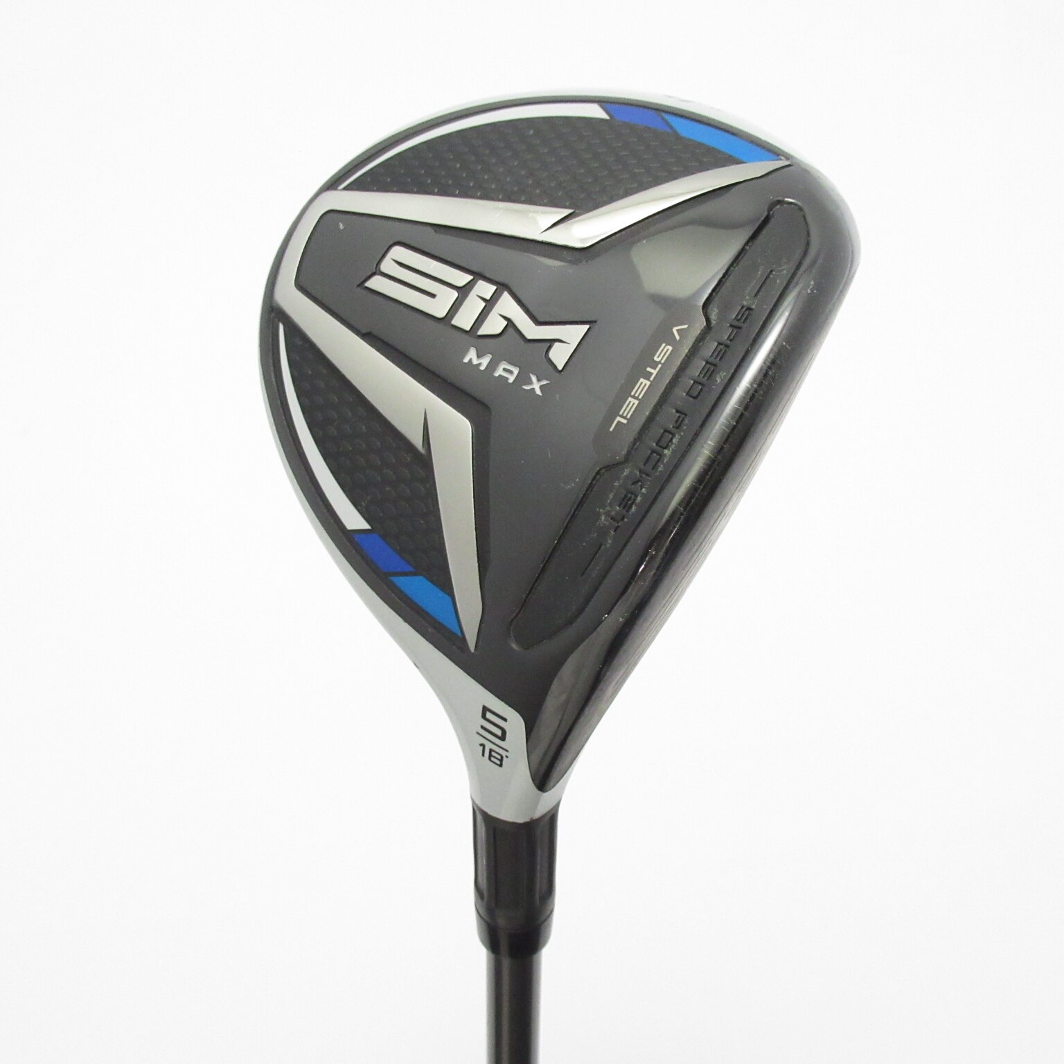 ほぼ未使用品 希少 テーラーメイド SIM MAX 5W 支給品 TB 70S 中古】SIM マックス フェアウェイウッド TENSEI BLUE TM50 18 SR CD