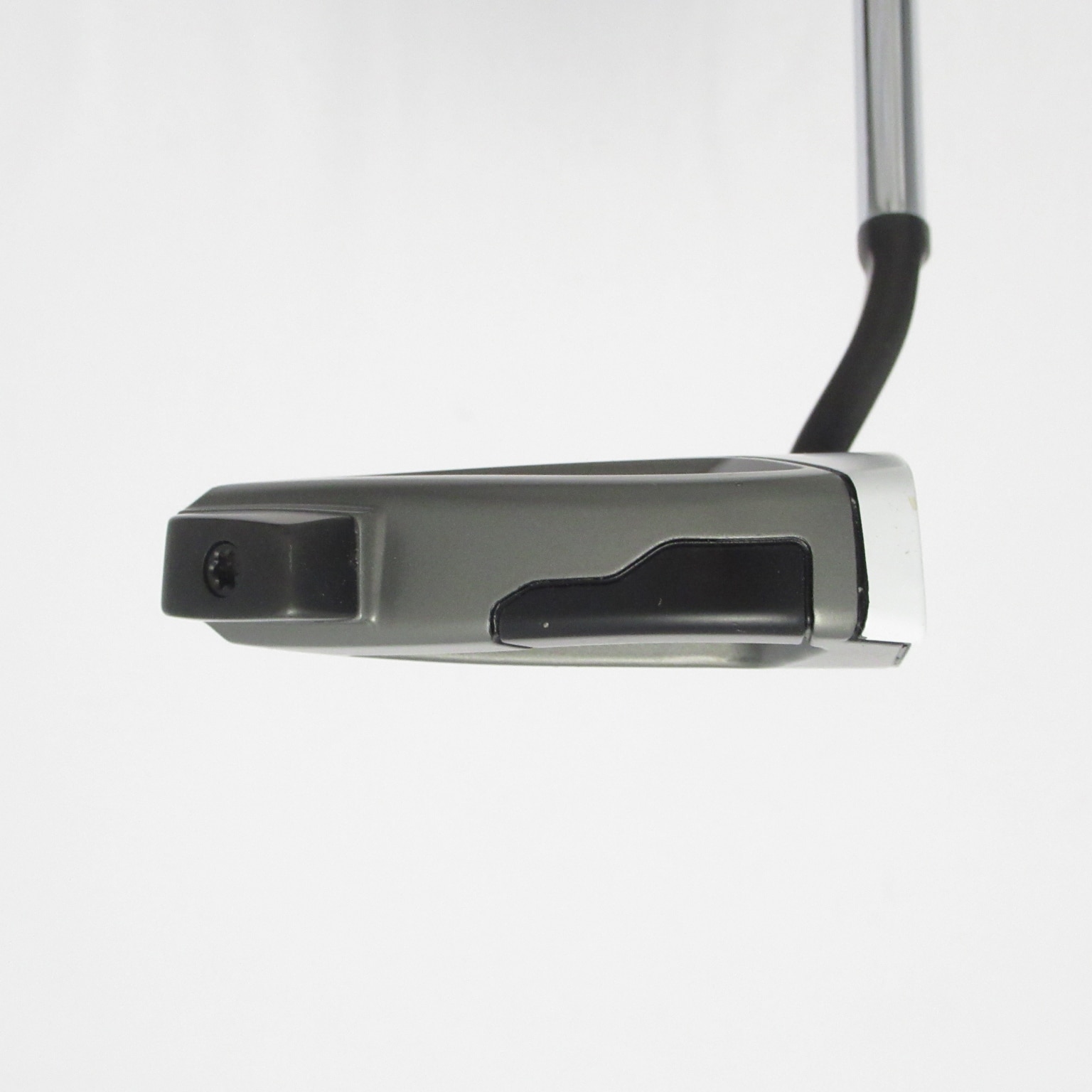 中古】スパイダー EX プラチナム／ホワイト フロー パター スチール