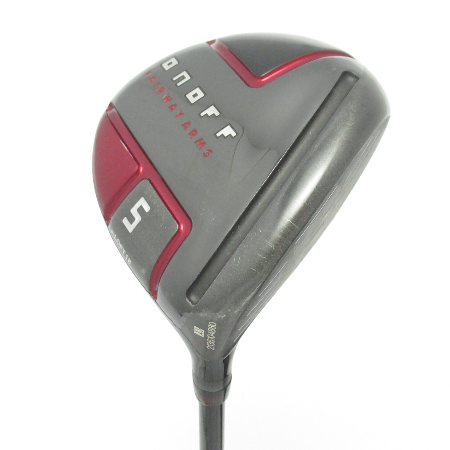 ONOFF FAIRWAY ARMS ５番ウッド　18度　5w オノフ フェアウェイアームズ アカ, ONOFF