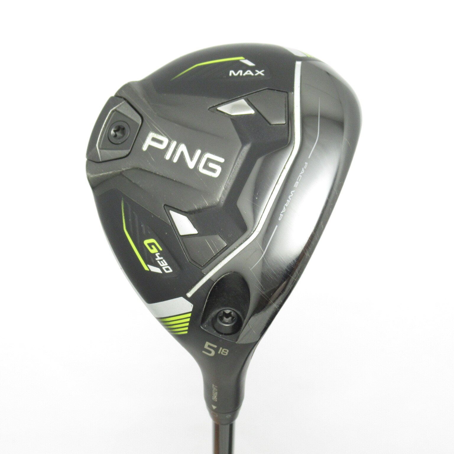 中古】G430 MAX フェアウェイウッド ALTA J CB BLACK 18 SR CD