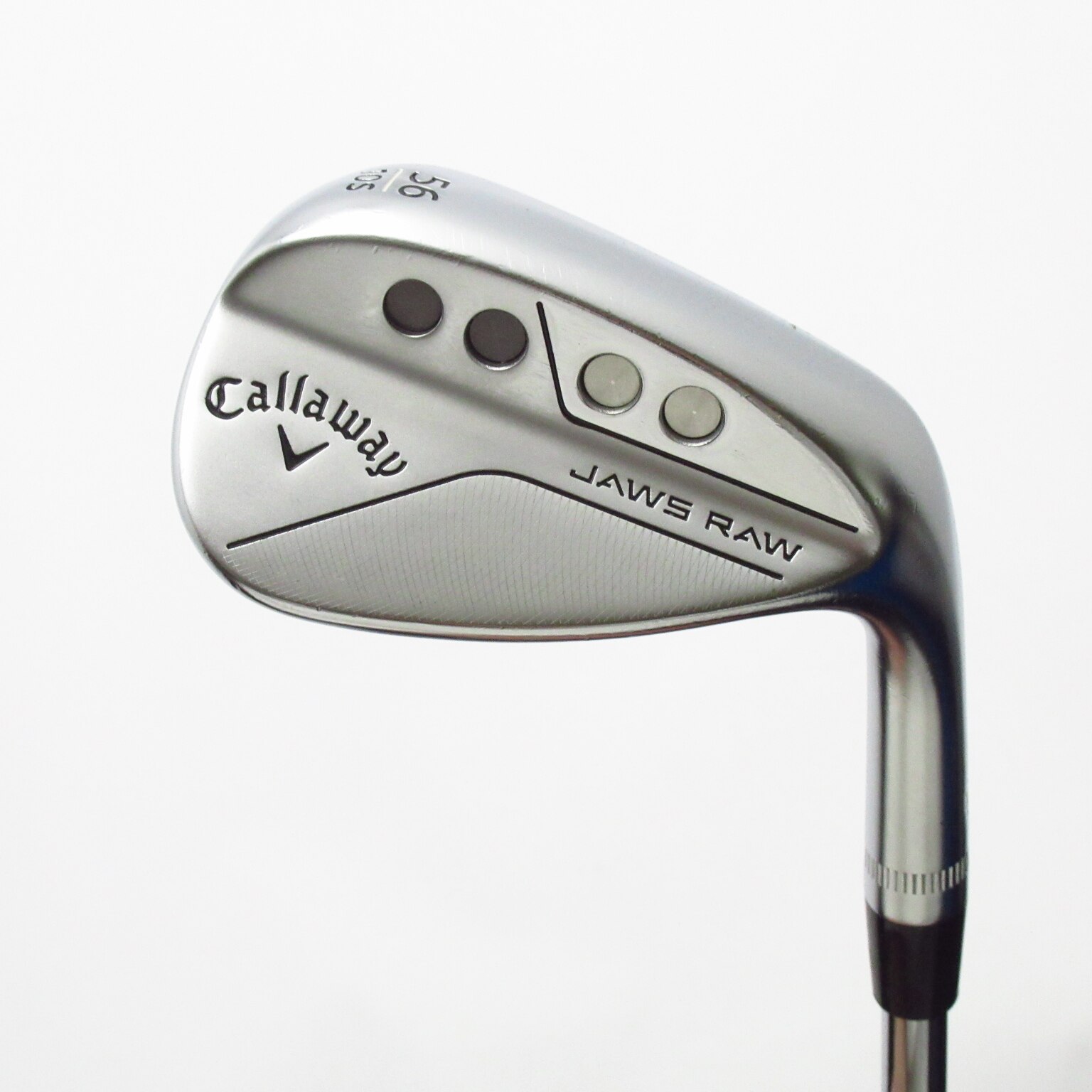 中古】JAWS RAW ワイドグラインド クロムメッキ仕上げ ウェッジ N.S.