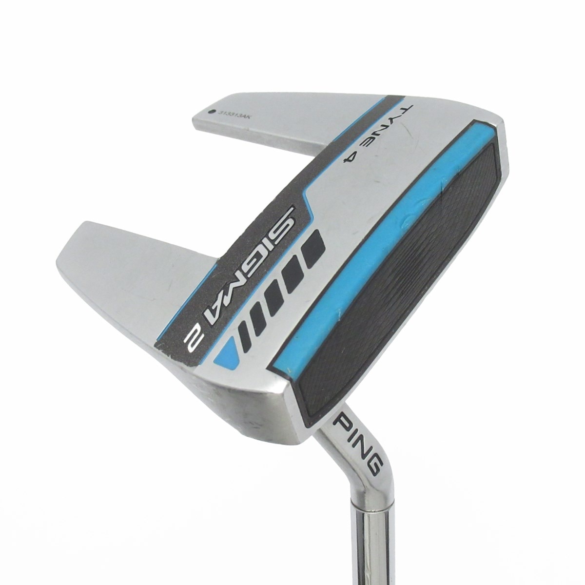中古】SIGMA2 TYNE 4 プラチナム仕上げ パター スチールシャフト 計測