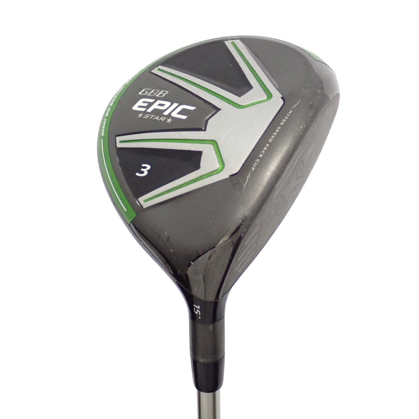 【レア】US GBB EPIC 3W 15度 TP-5 SR 42.5インチ美品 中古】GBB エピック STAR フェアウェイウッド Tour AD TP-5 15 S CD
