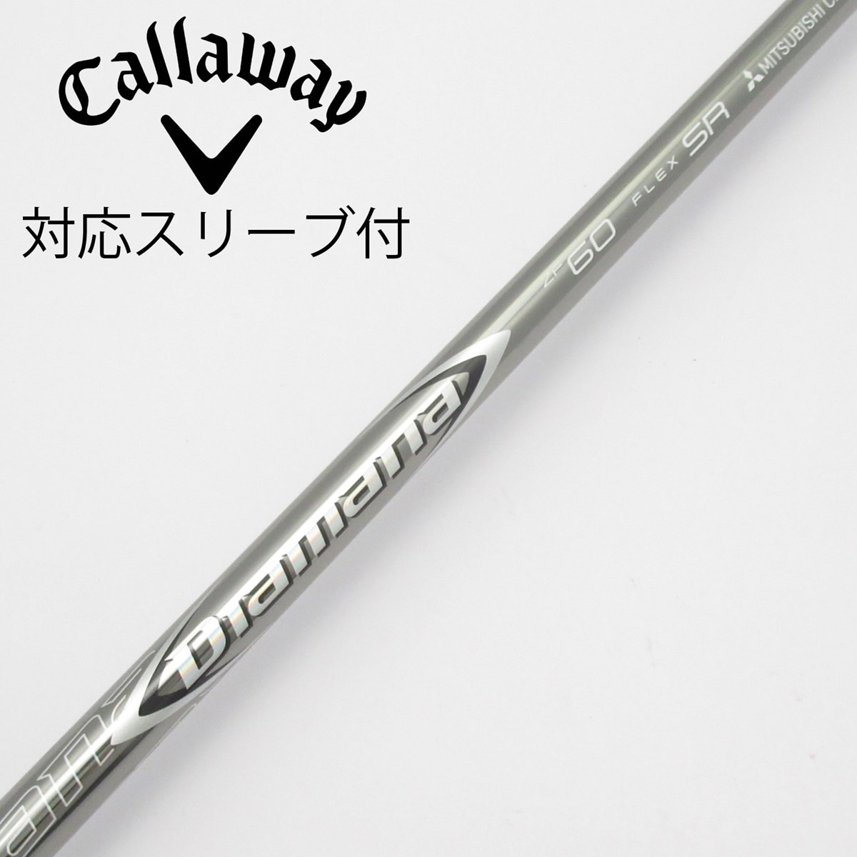 ディアマナZF60 S キャロウェイ1W用 中古】Diamana ZF フェアウェイウッド用_スリーブ付 Diamana ZF60 SR C