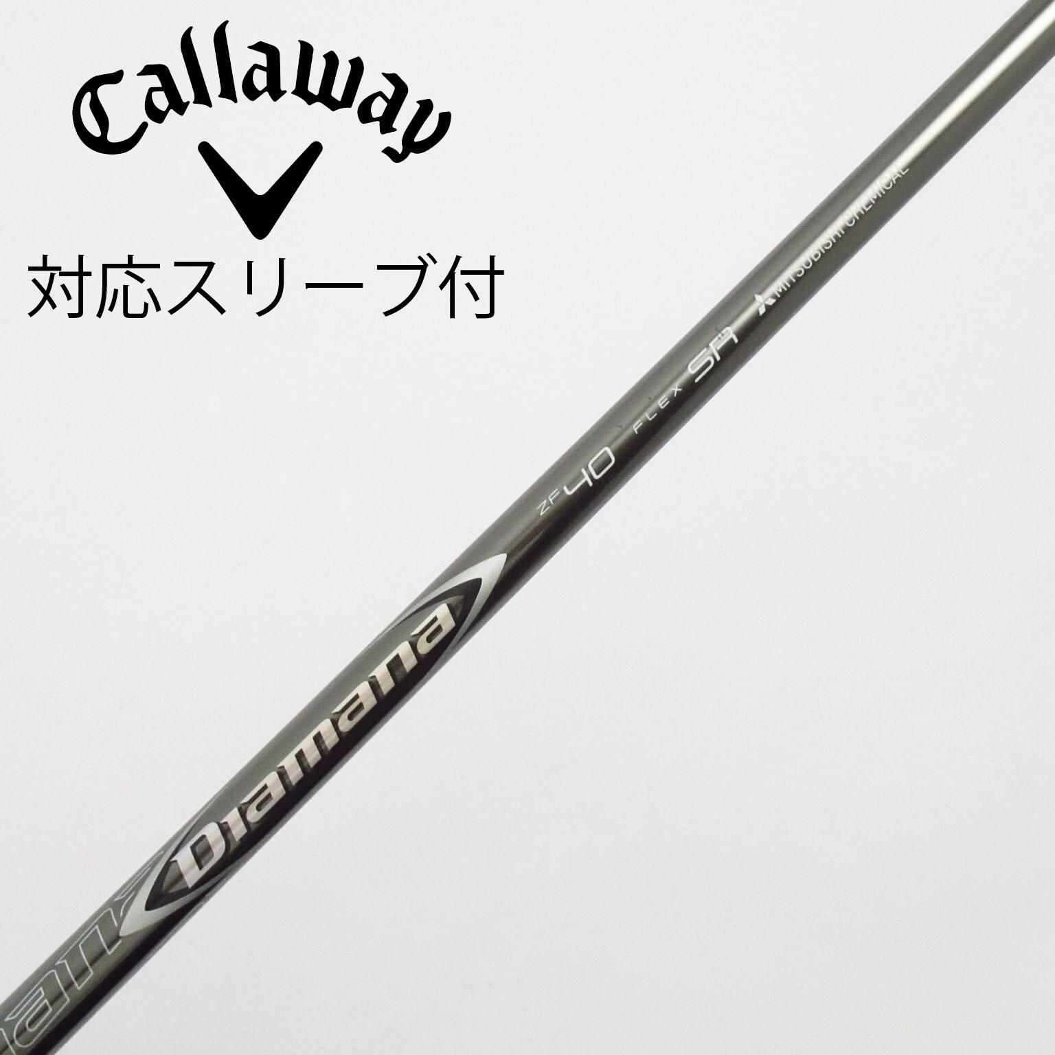 中古】Diamana ZF ドライバー用_スリーブ付 Diamana ZF40 SR C