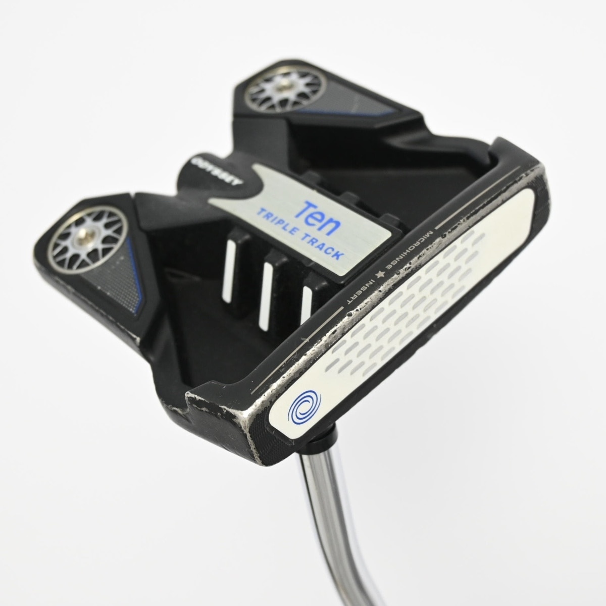 中古】TEN トリプルトラック パター カーボンスチール複合シャフト