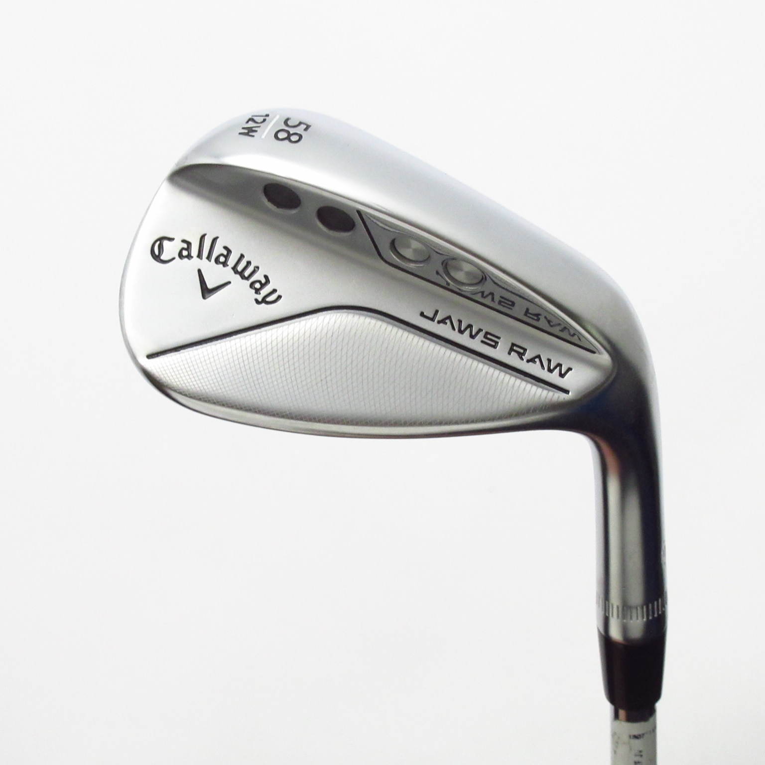 中古】JAWS RAW ワイドグラインド クロムメッキ仕上げ ウェッジ N.S.