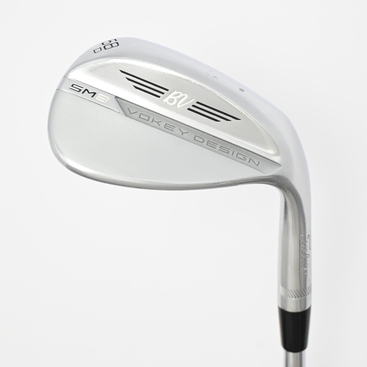 中古】ボーケイ SM8 ツアークローム ウェッジ スチールシャフト 58-12