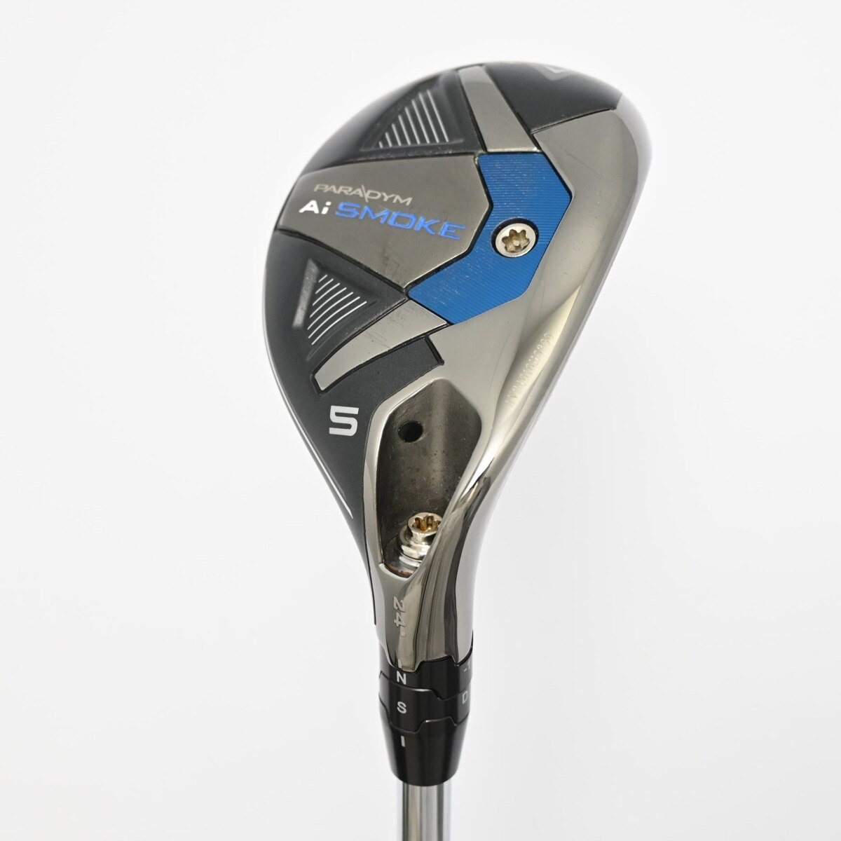 ほぼ新品☆AI SMOKE 5U 24° ユーティリティクラブ 中古】パラダイム Ai SMOKE ユーティリティ N.S.PRO 850GH neo 24 S C