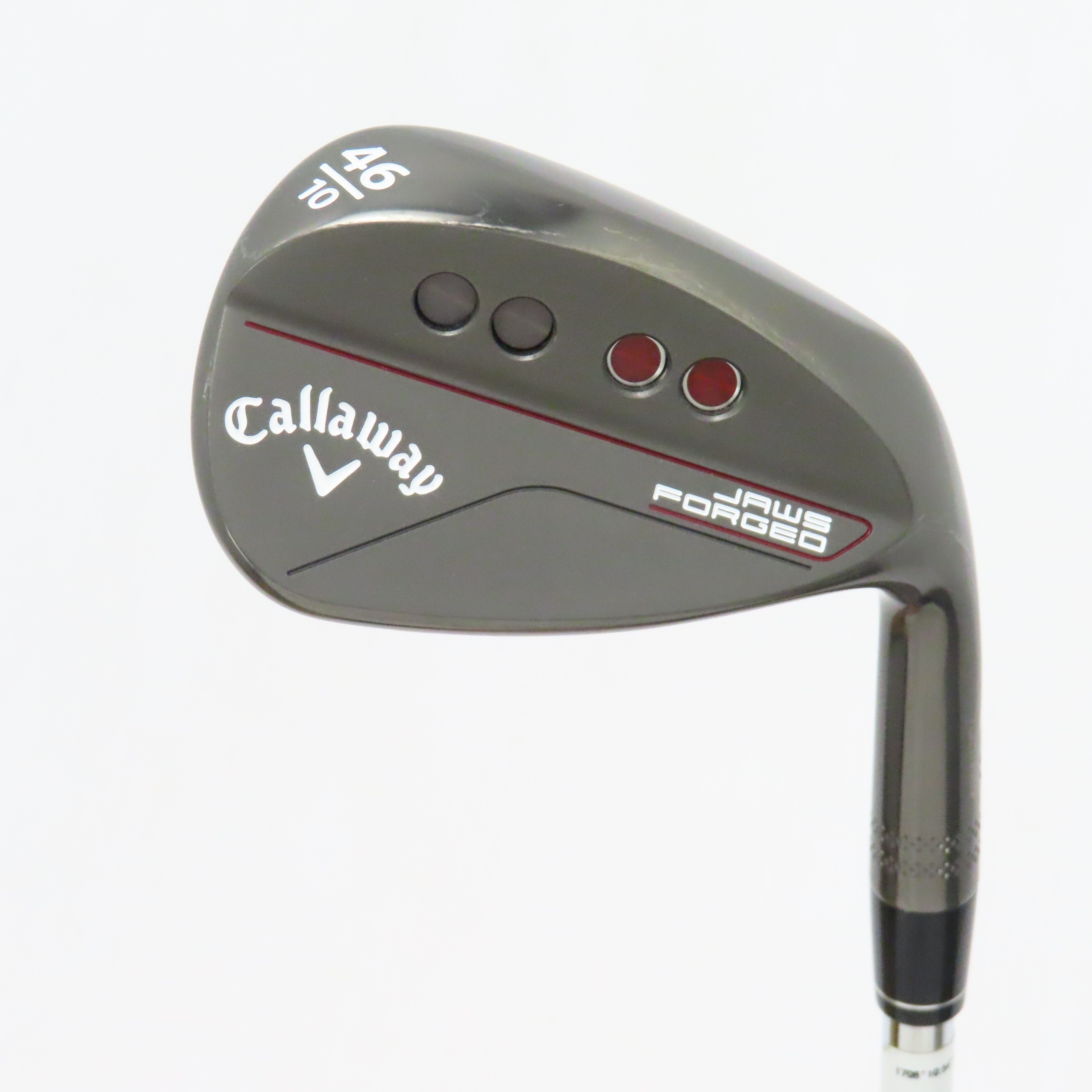 中古】JAWS FORGED チャコールブラック仕上げ ウェッジ Dynamic Gold