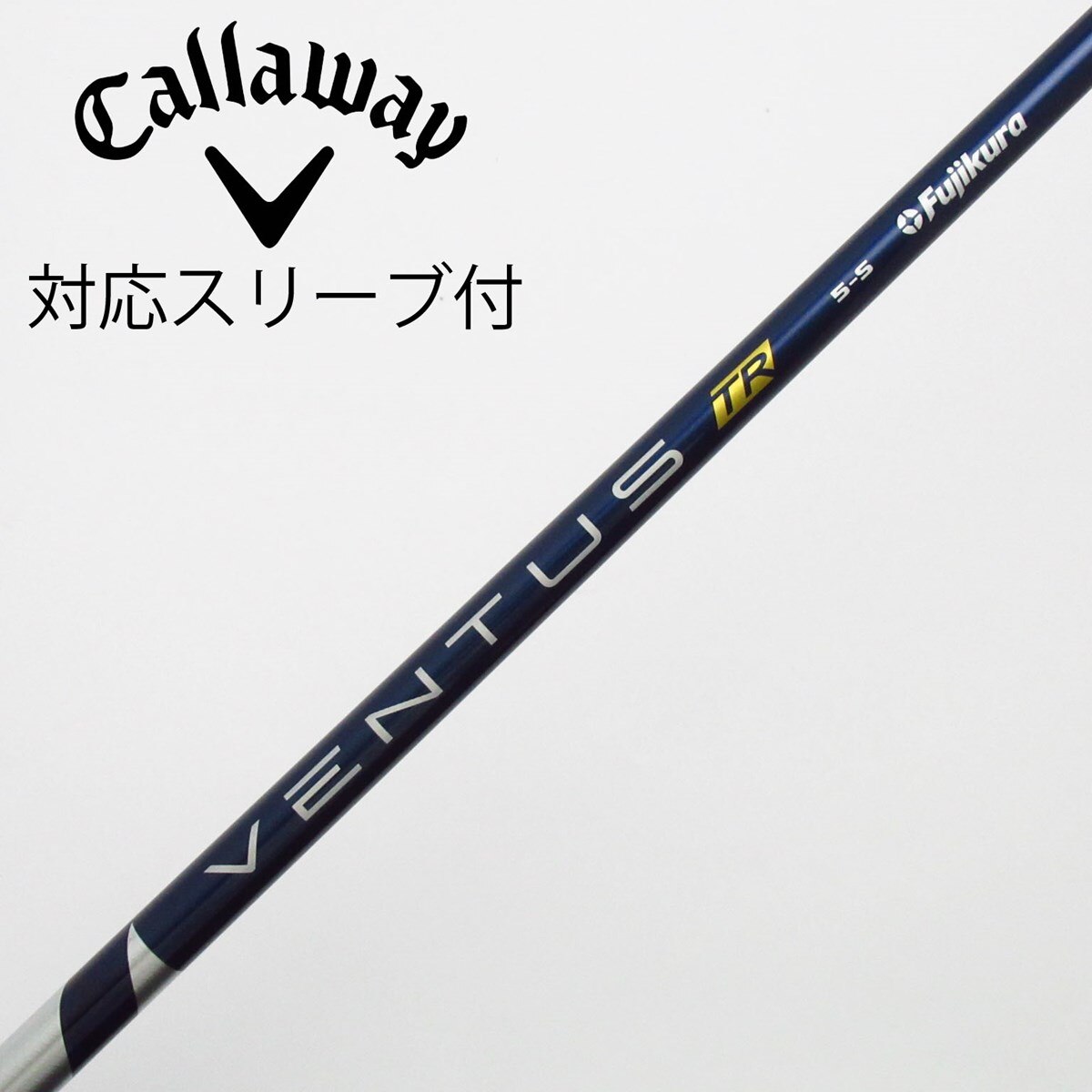 中古】VENTUS TR BLUE(VELOCOREあり) ドライバー用_スリーブ付 VENTUS