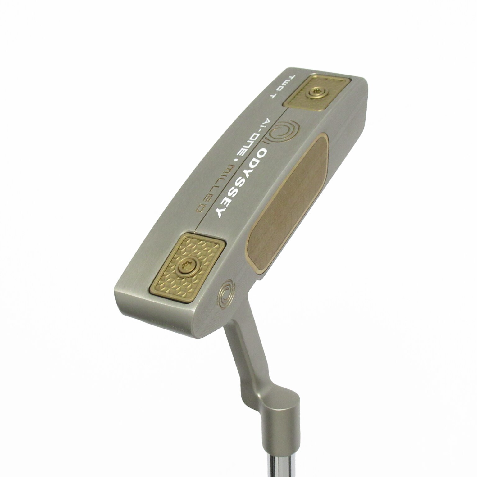 Used] Ai-ONE MILLED SILVER TWO T CH Putter Steel Shaft Measurement