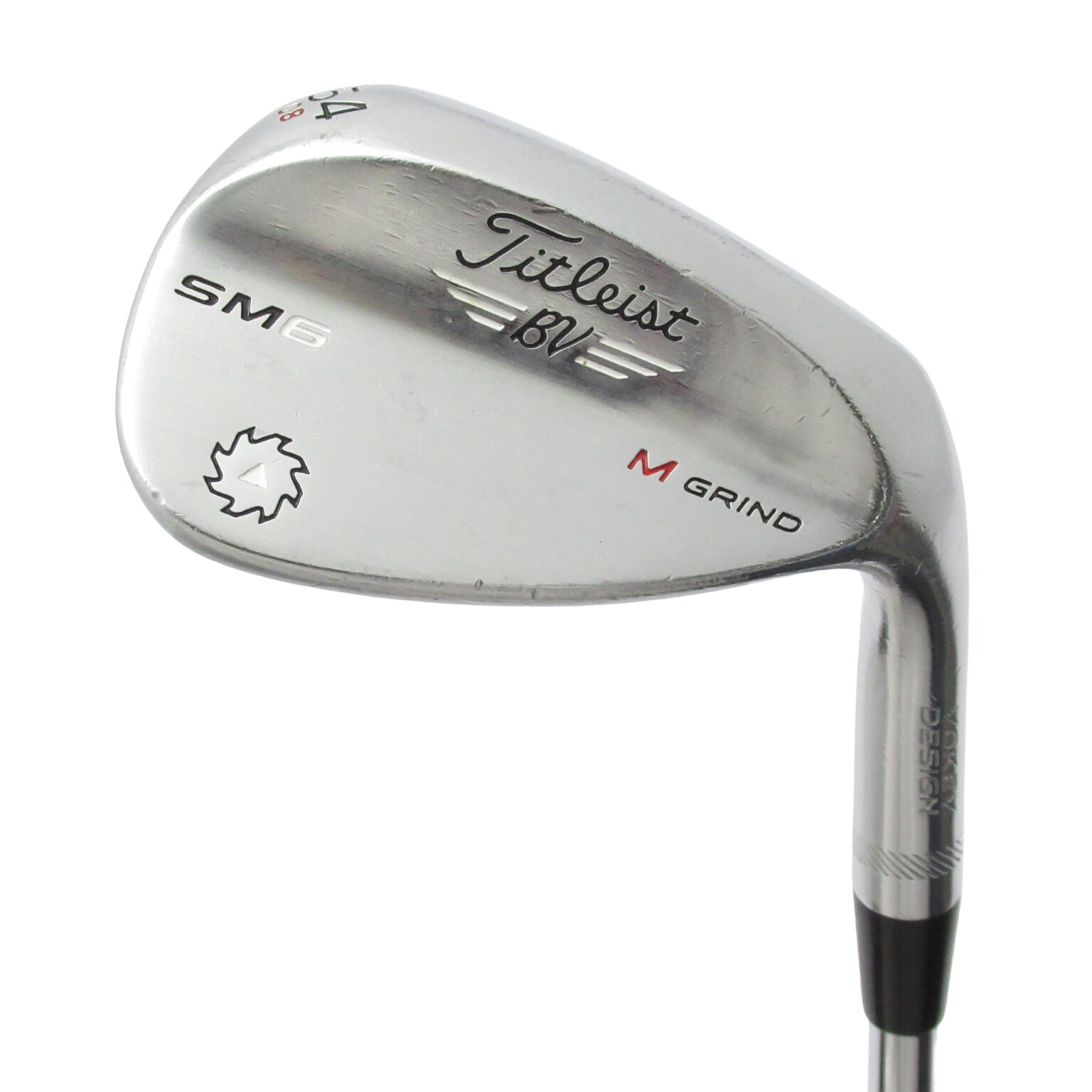 【中古ゴルフクラブ】タイトリスト　Vokey　ボーケイ SM6 ツアークローム F GRIND ウェッジ スチールシャフト　シャフト：スチールシャ… 中古】Vokey SM6 ﾂｱｰｸﾛｰﾑ M GRIND ウェッジ (タイトリスト) ボーケイ