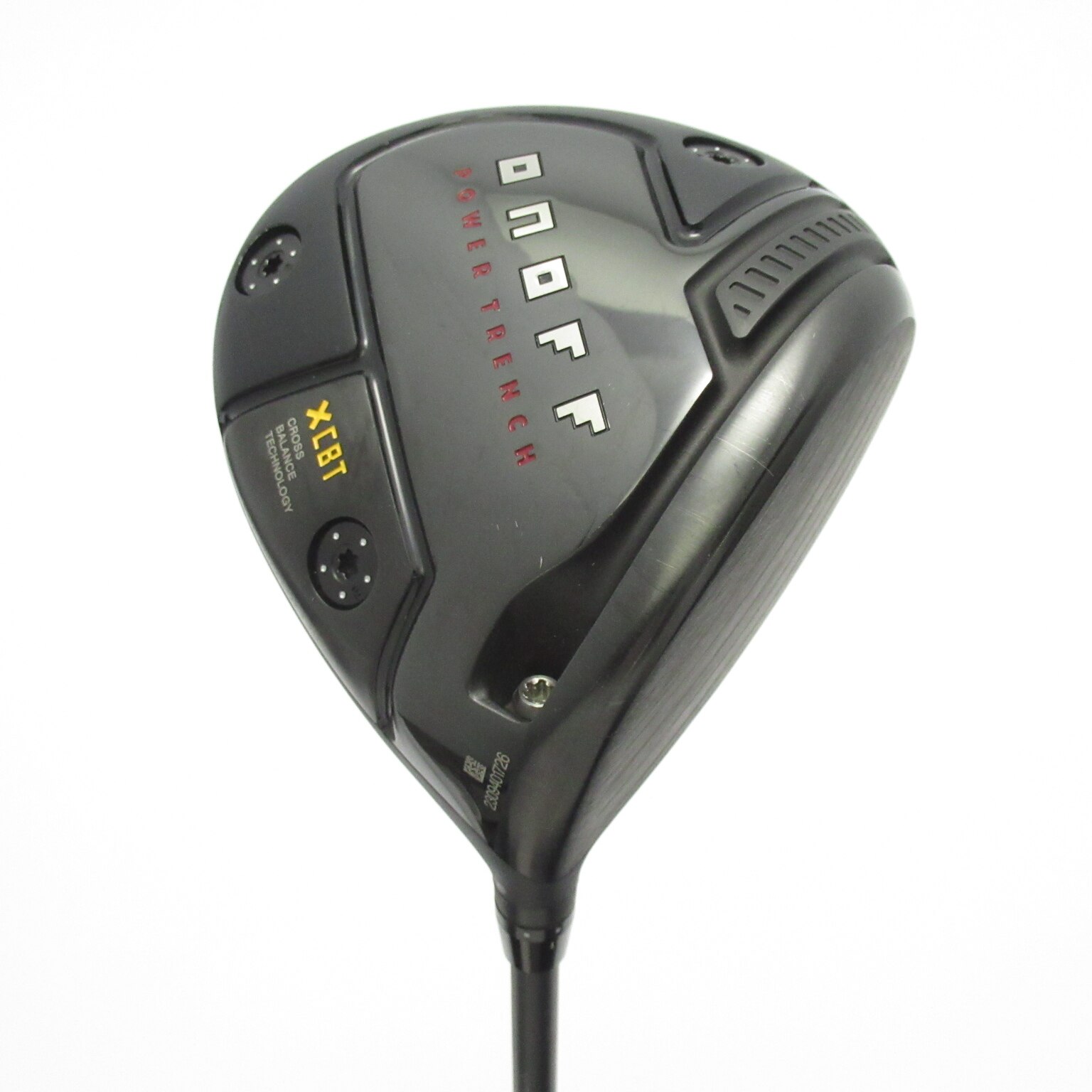 【美品】ONOFF KURO (2023) 9.5° ドライバー グローブライド『ONOFF KURO』ドライバー（2023） トラックマン試打