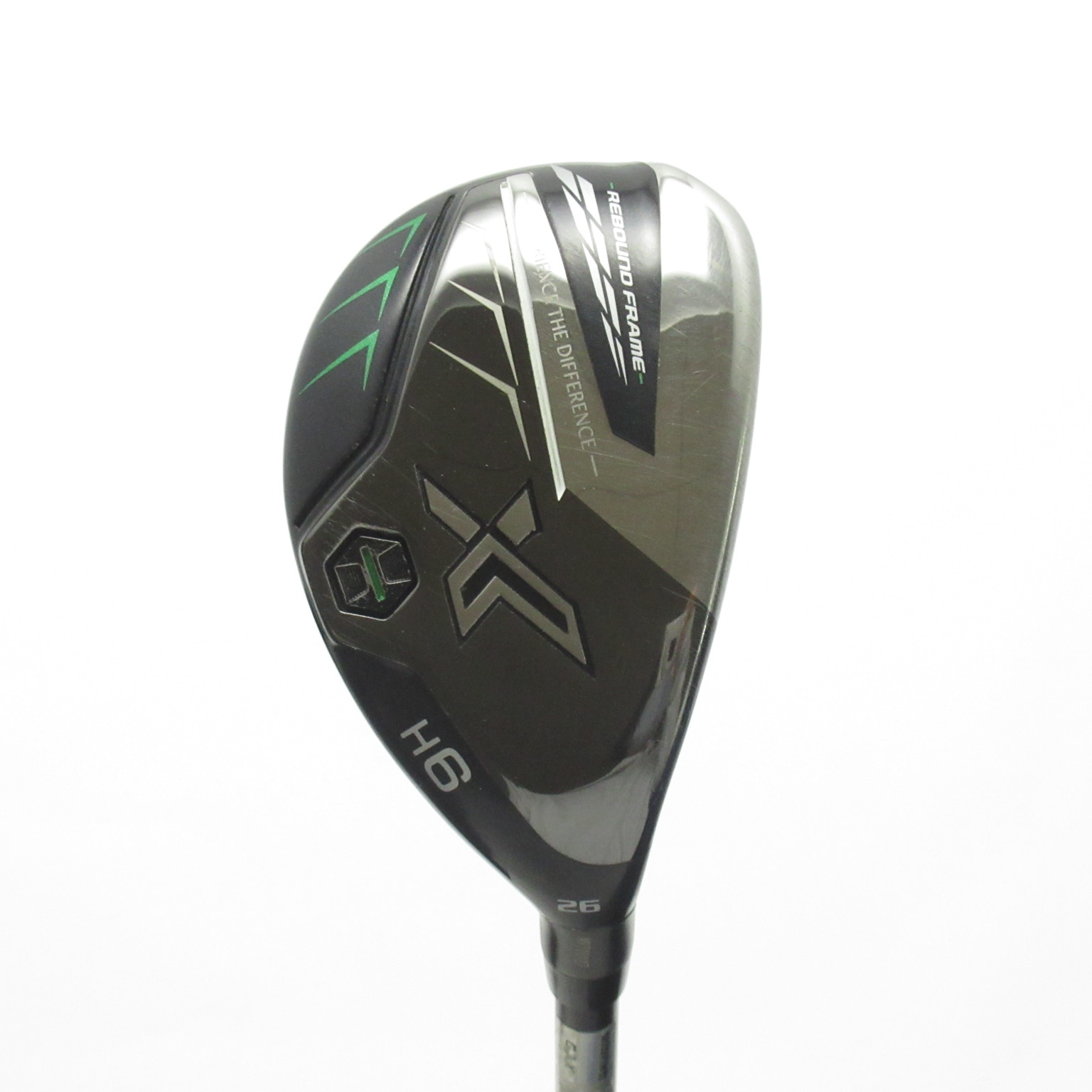 ハマ　ジニコ　アイアンユーティリティ　22° グリーン 中古】ゼクシオ X(2022) ユーティリティ Miyazaki AX-2 26 S CD