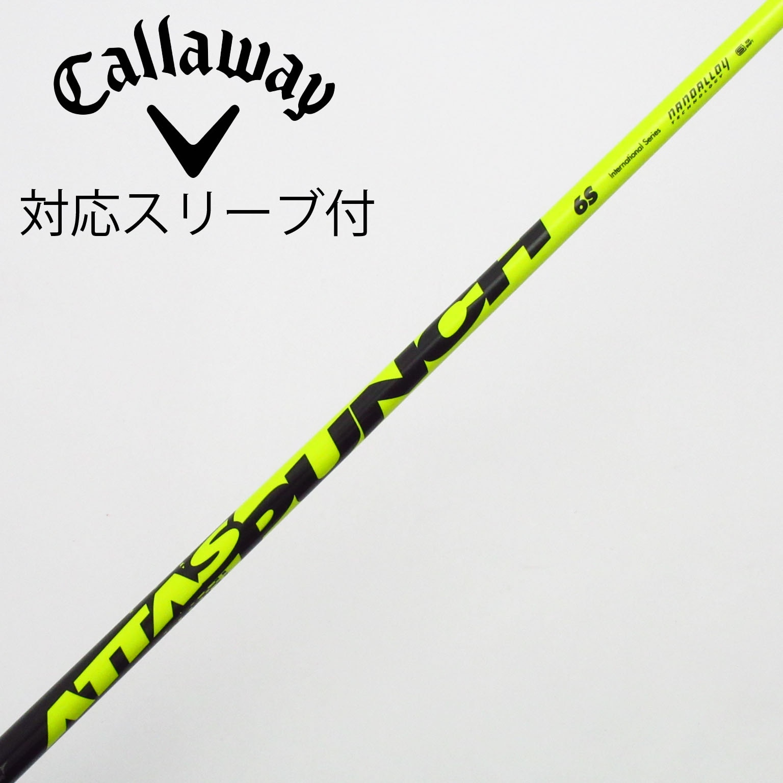 THE ATTAS 6 S キャロウェイスリーブ ドライバー ATTAS KING 6SX