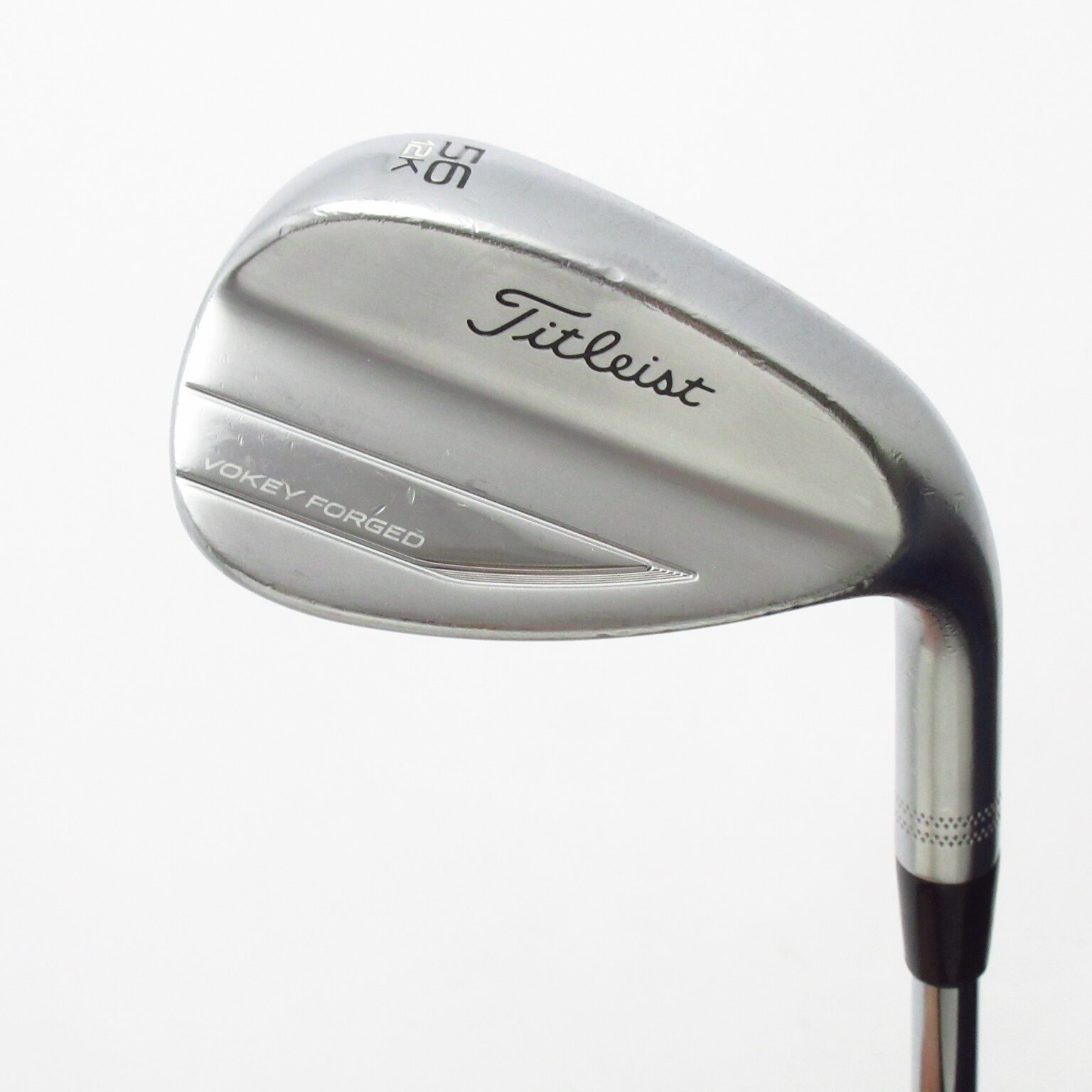 【中古ゴルフクラブ】タイトリスト　Vokey　ボーケイ フォージド ツアークローム ウェッジ スチールシャフト　シャフト：スチールシャ… 中古】ボーケイ フォージド ツアークローム ウェッジ スチールシャフト