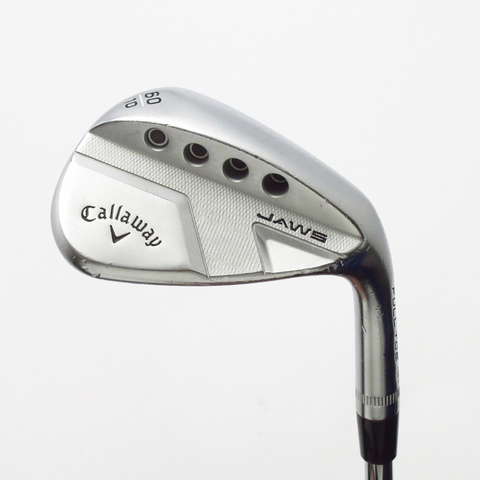 中古】JAWS FULL TOE CHROME ウェッジ Dynamic Gold HT 60-10 S200 D