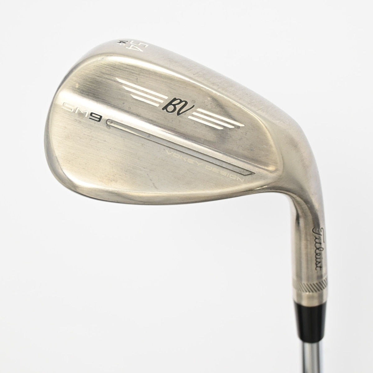 中古】ボーケイ SM9 BRASHED STEEL ウェッジ スチールシャフト 54-14