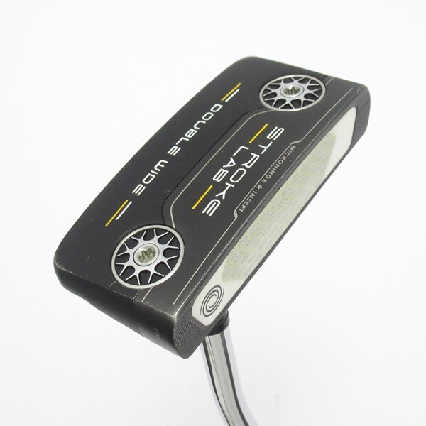 中古】ストロークラボ BLACK DOUBLE WIDE パター カーボンスチール複合 