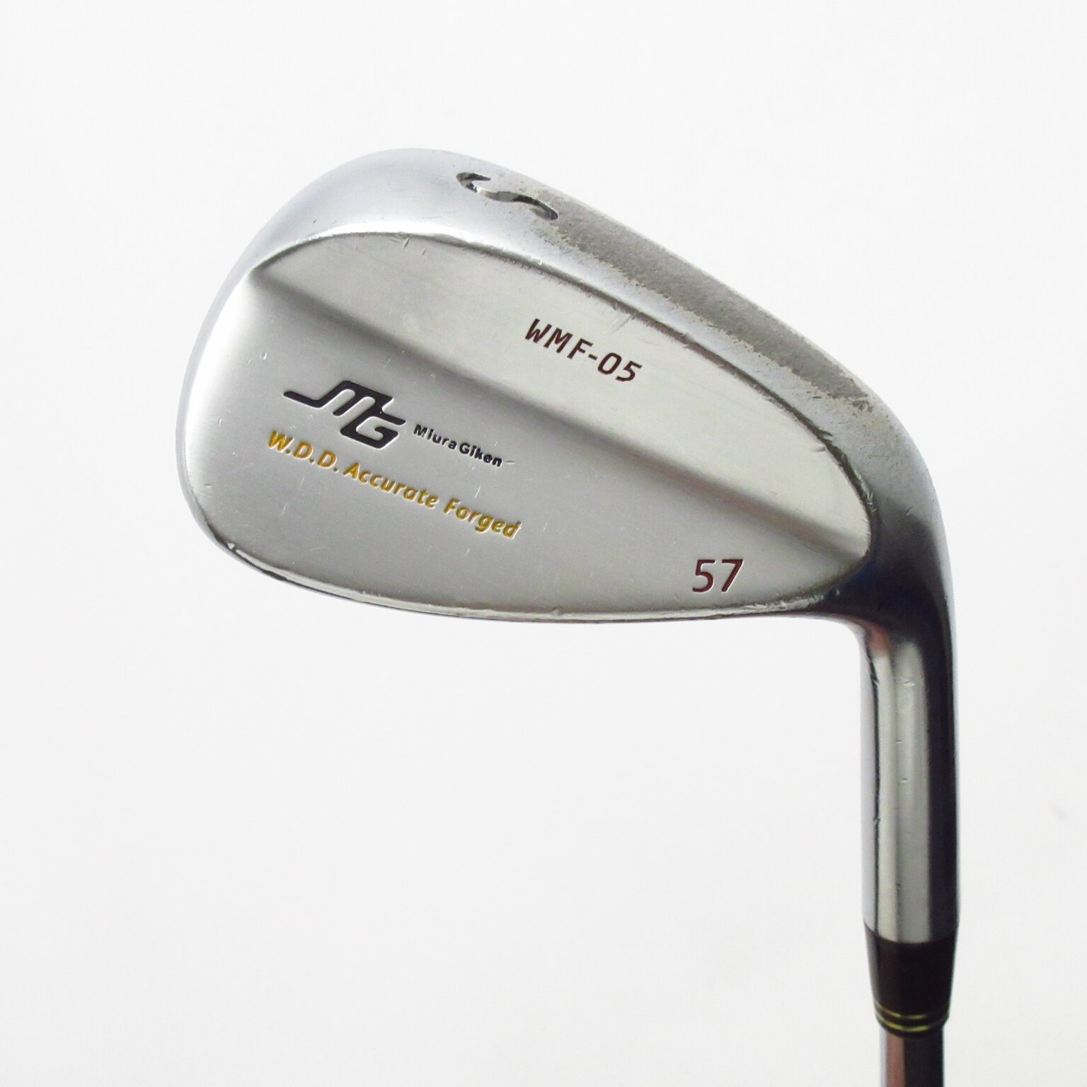 三浦技研 WMF-05 52° 57° ウェッジ AW SW メンズ セット R 中古】WMF-05 ウェッジ スチールシャフト 57-13 判別不能 D(ウェッジ