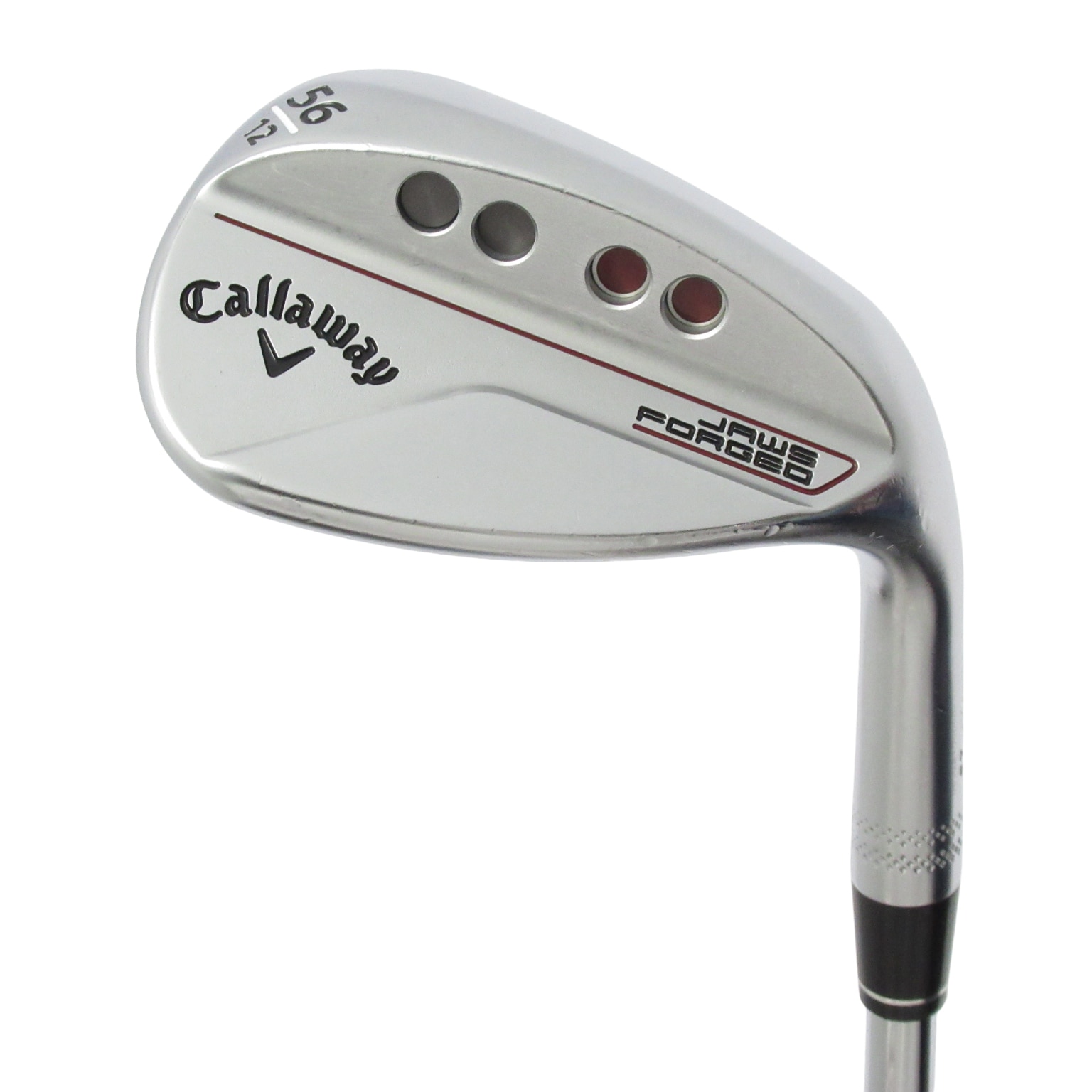 中古】JAWS FORGED クロムメッキ仕上げ ウェッジ N.S.PRO MODUS3 TOUR