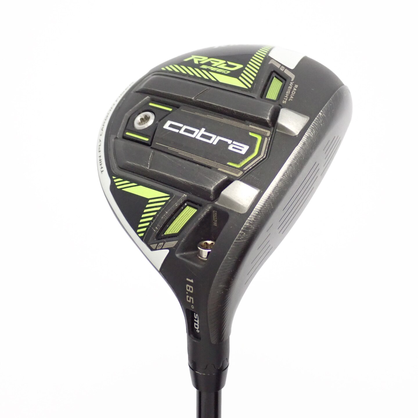 Cobra RAD Speed フェアウェイウッド #5 18.5° 中古】キング RAD SPEED フェアウェイウッド Speeder Evolution for