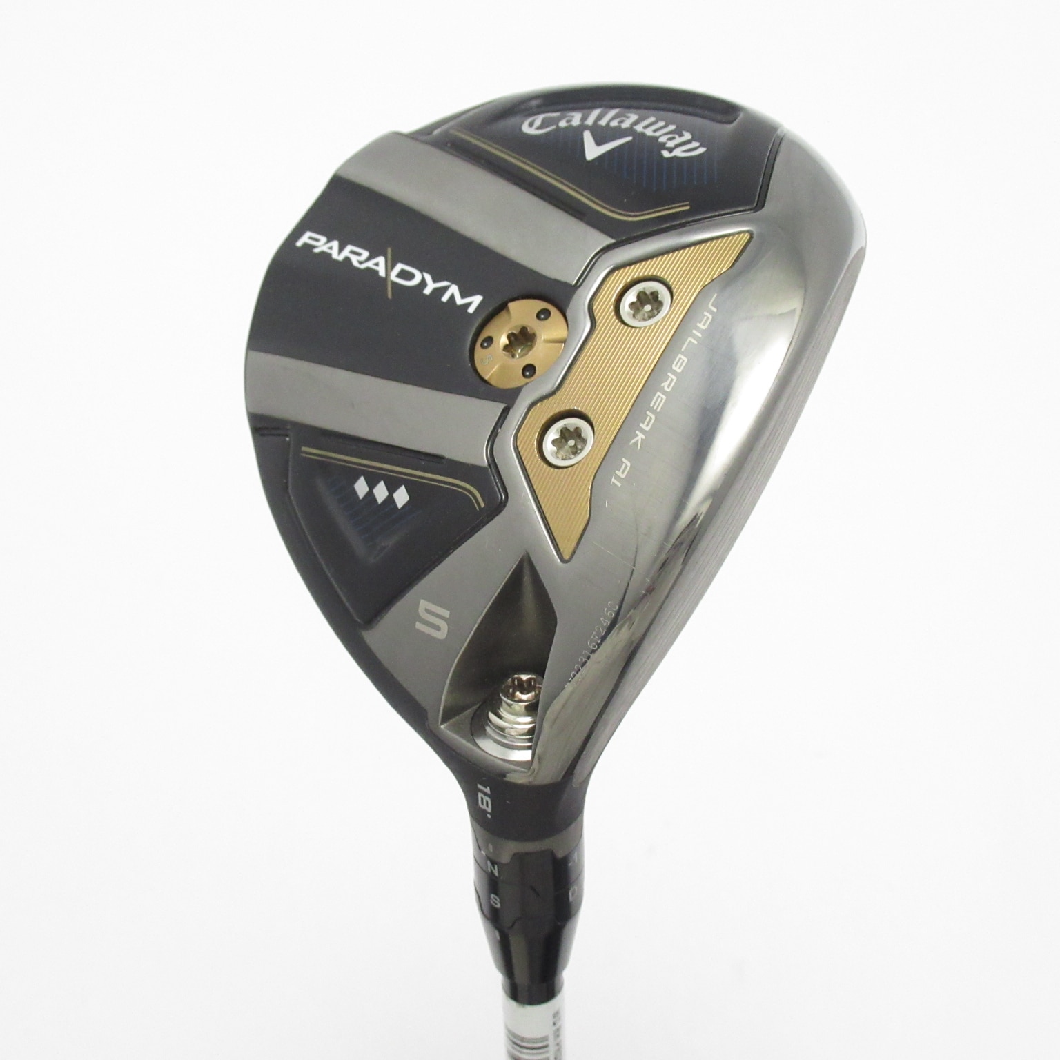 キャロウェイパラダイムトリプルダイヤ3W + （プラス）純正美品 キャロウェイパラダイムトリプルダイヤ3W + （プラス）純正美品